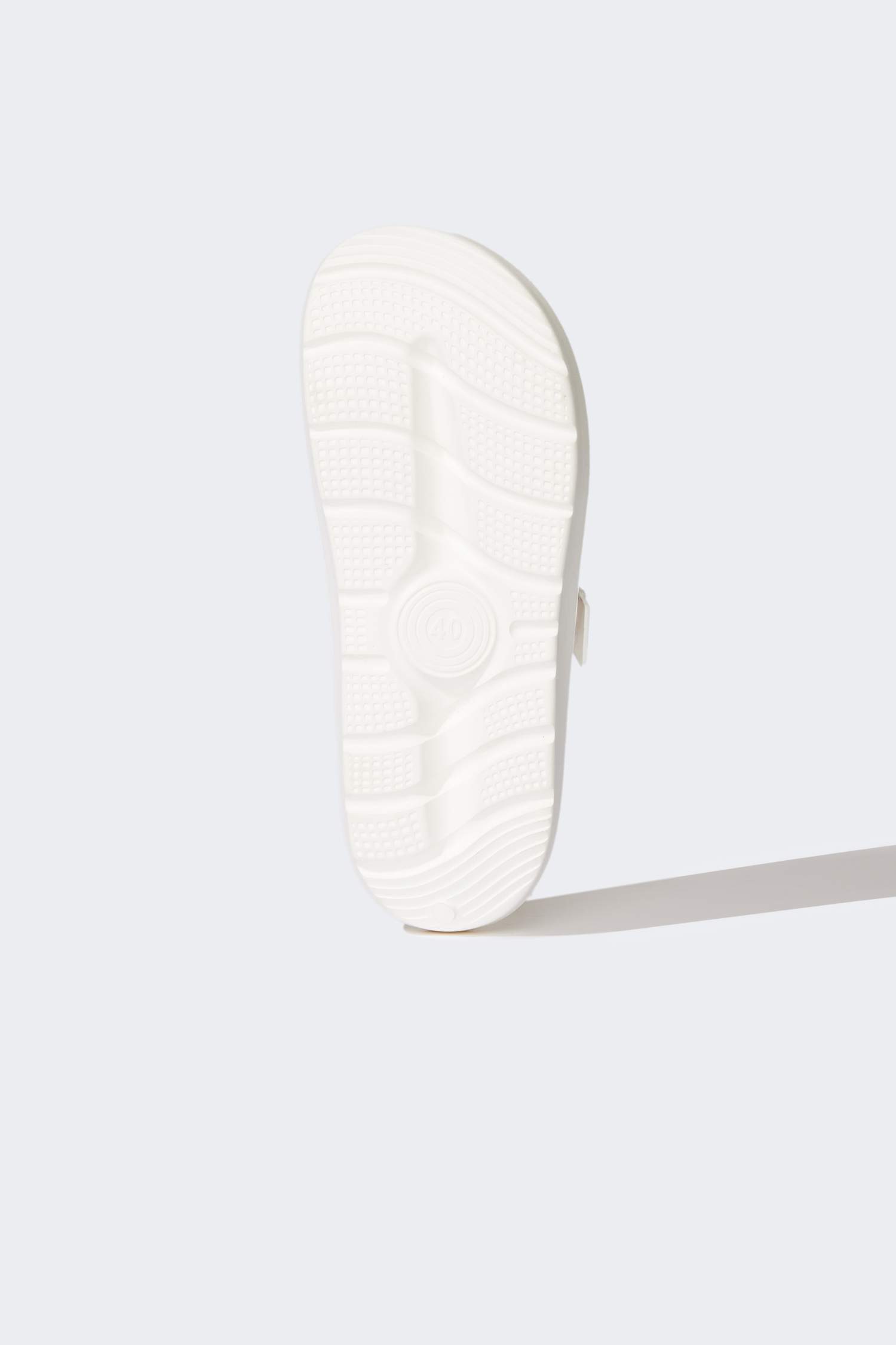 Woman Flat Sole Double Band Eva Slippers