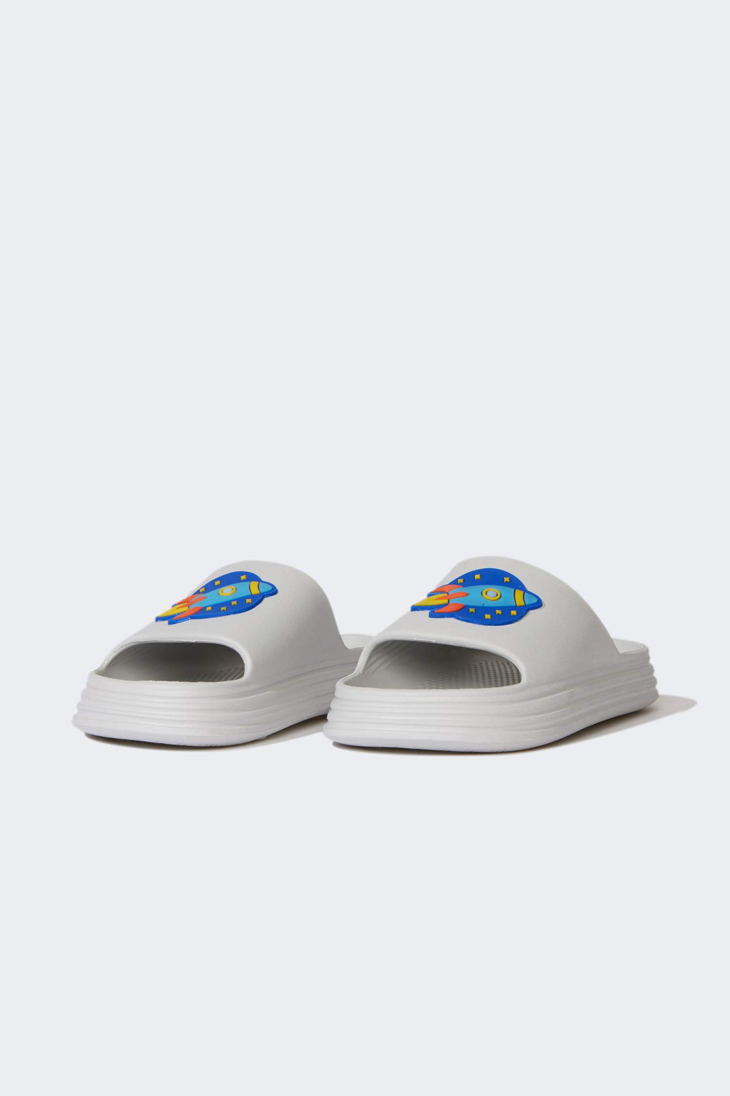 Boy Flat Base Single Band Eva Slippers
