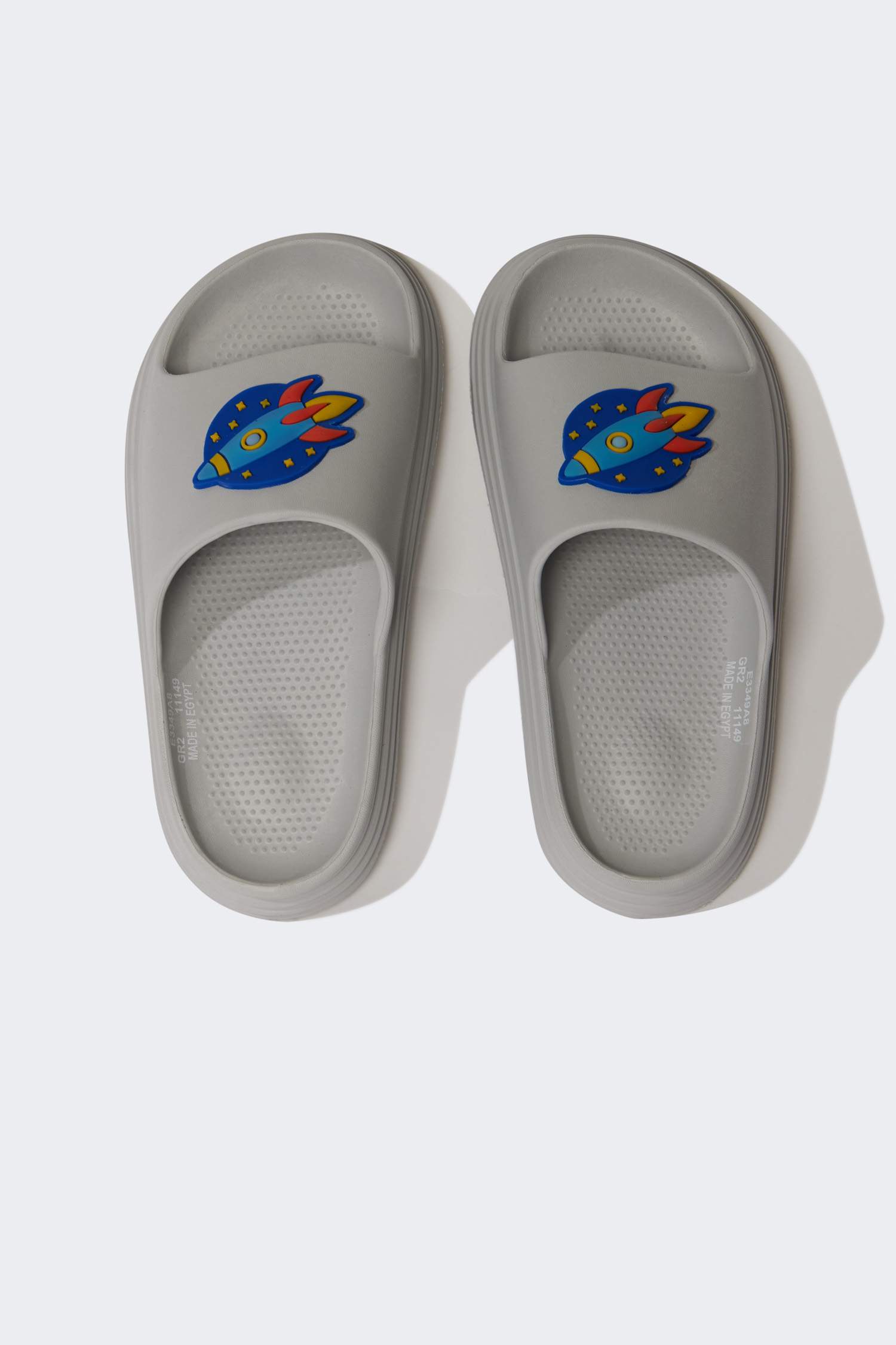 Boy Flat Base Single Band Eva Slippers