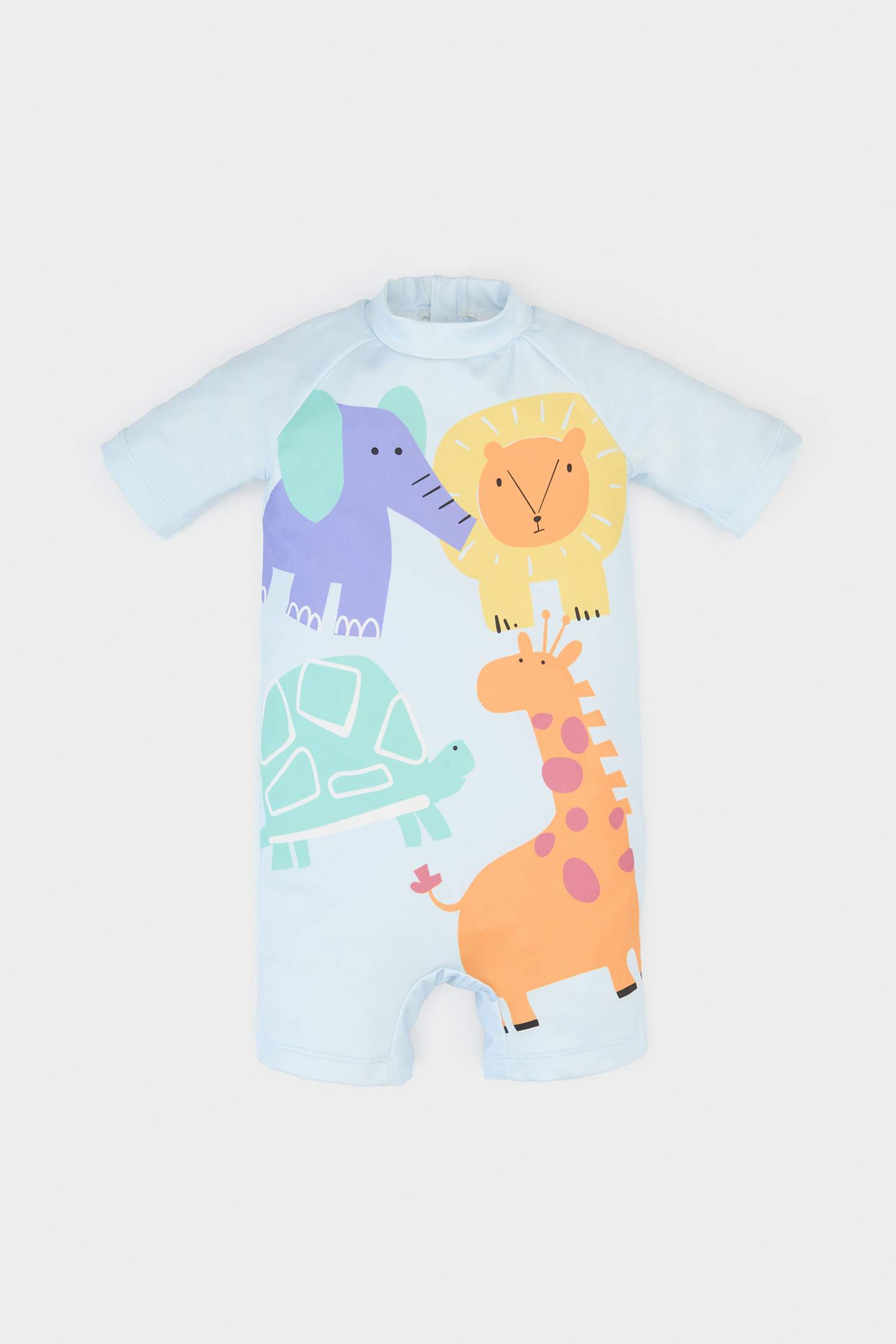 Baby Boy Regular Fit Animal Swimsuit