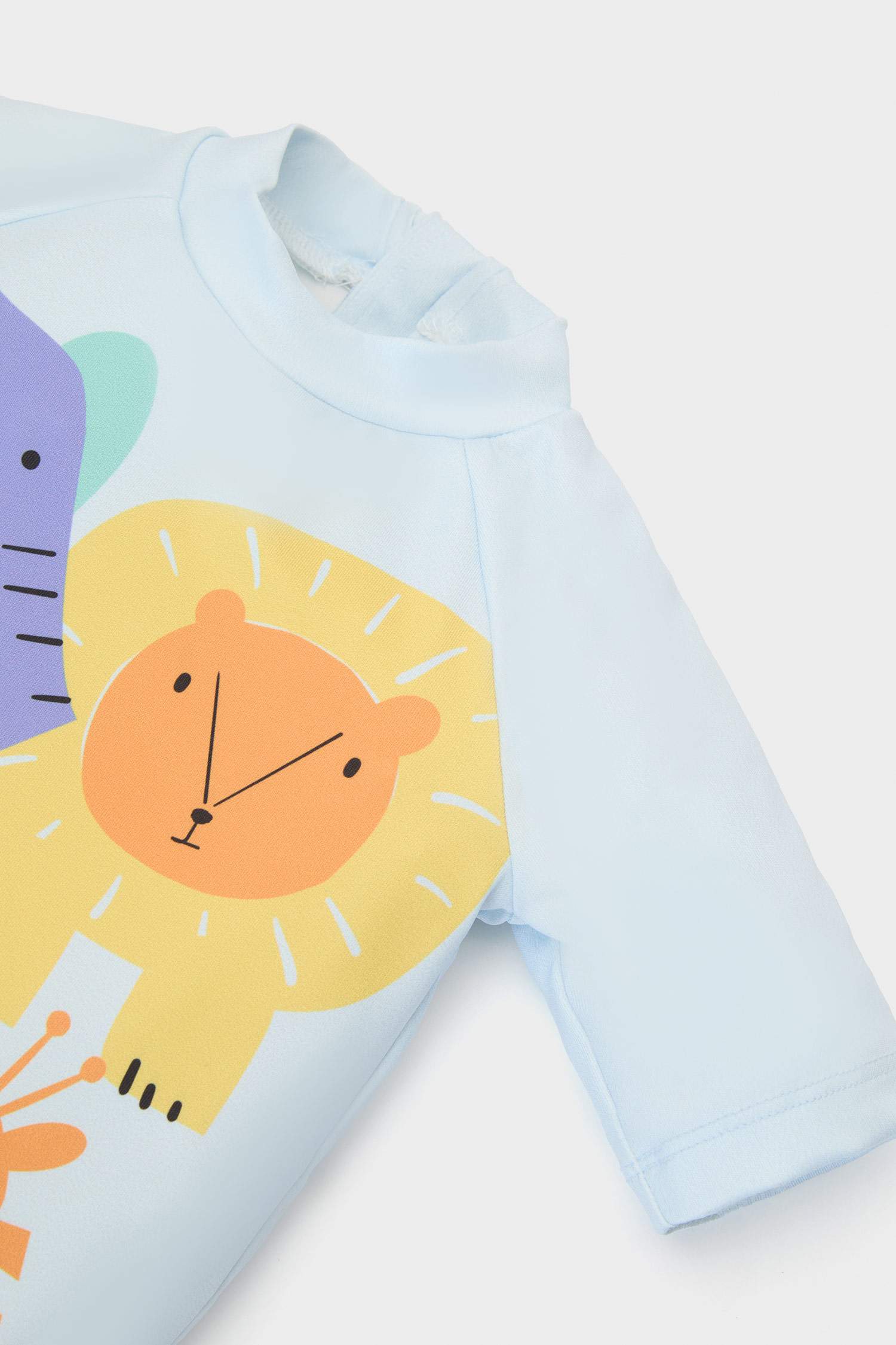 Baby Boy Regular Fit Animal Swimsuit