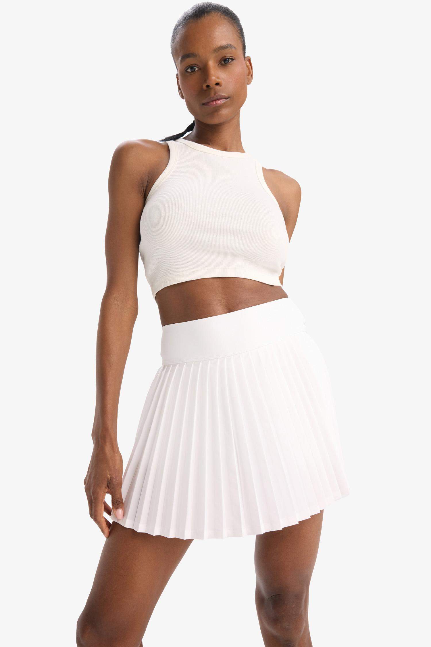 تنورة منسوجة قصة عادية من DeFactoFit