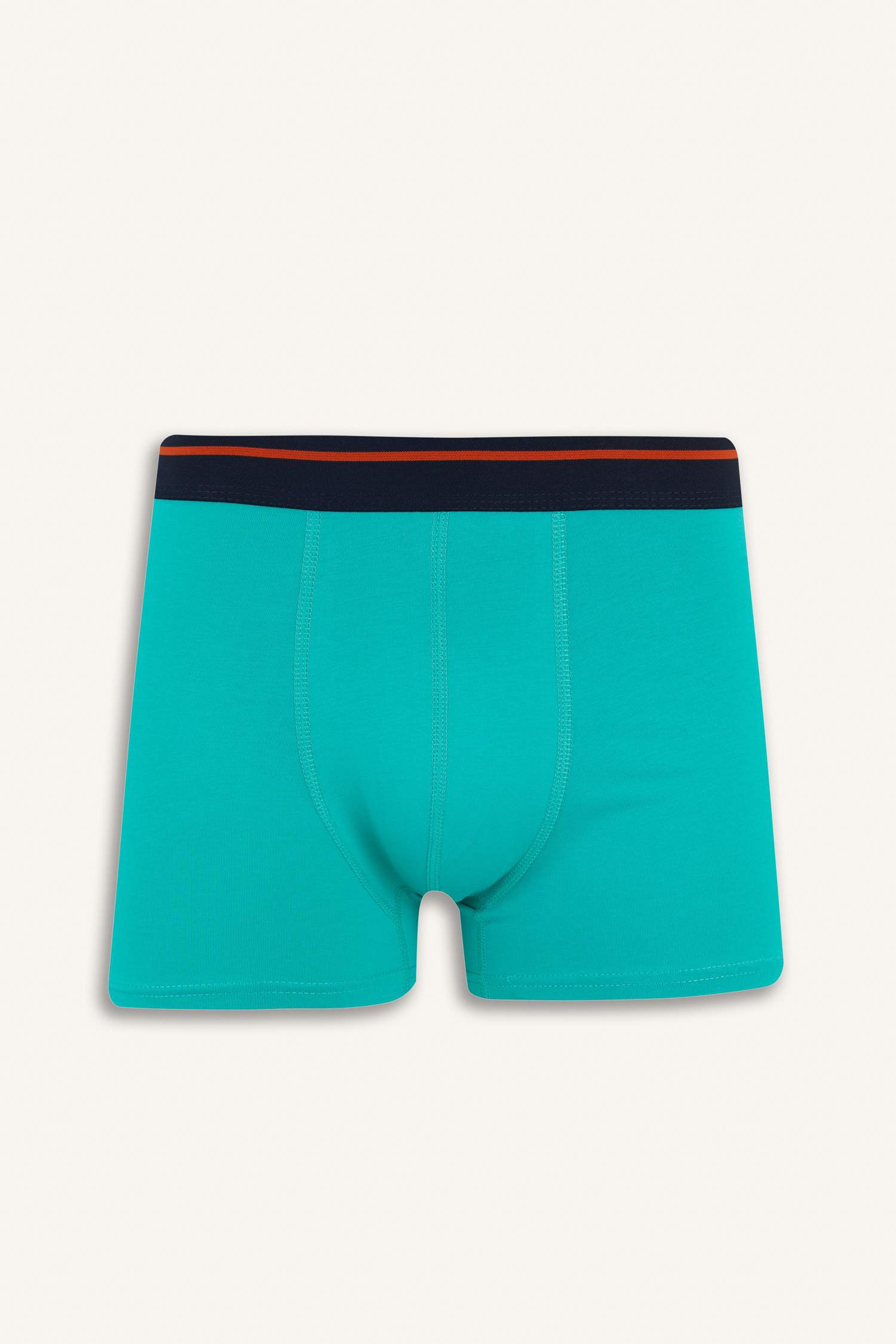 Regular Fit Desenli 3'lü Boxer