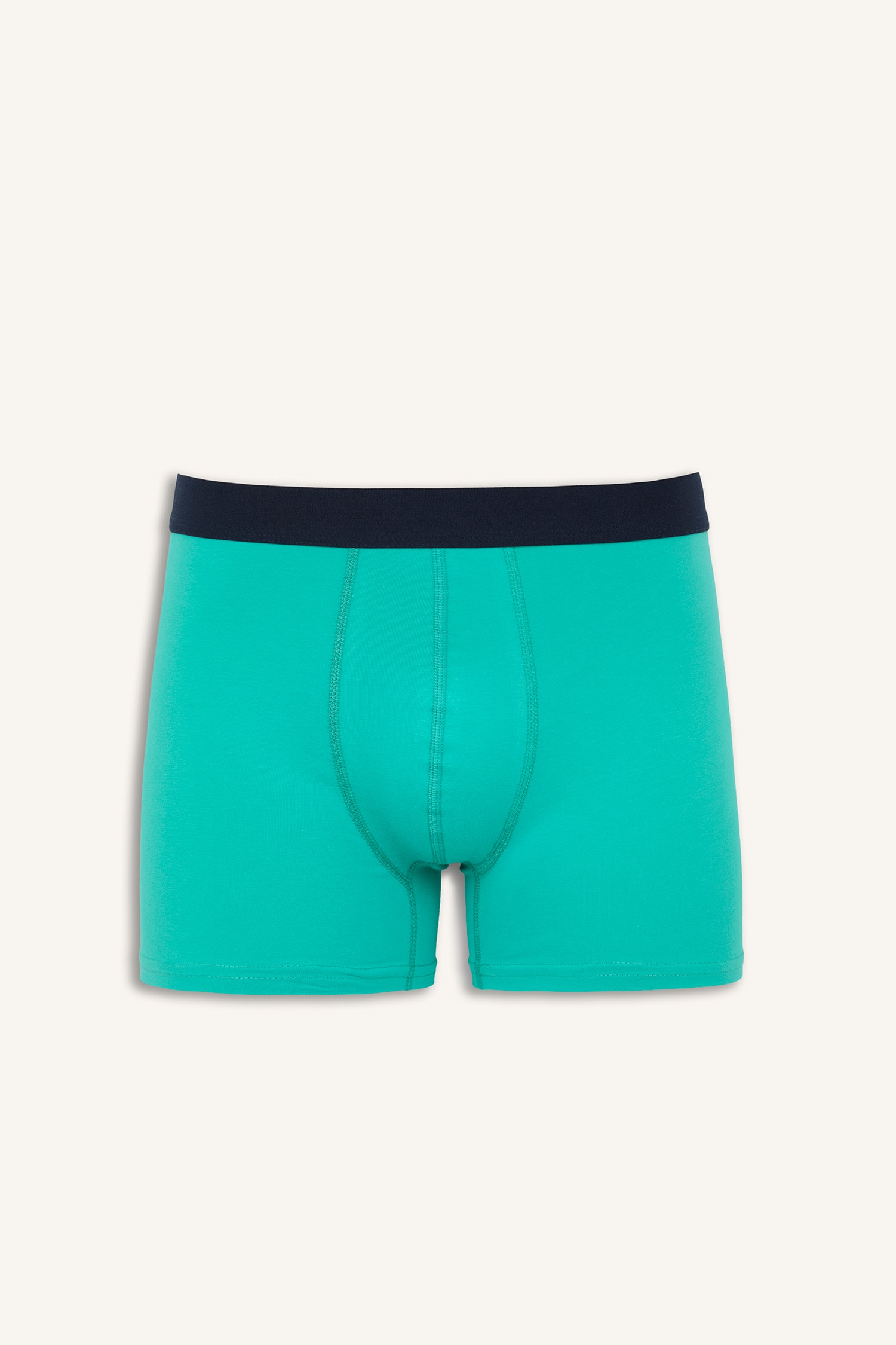 DeFacto Regular Fıt Desenli 3'lü Boxer görsel 5