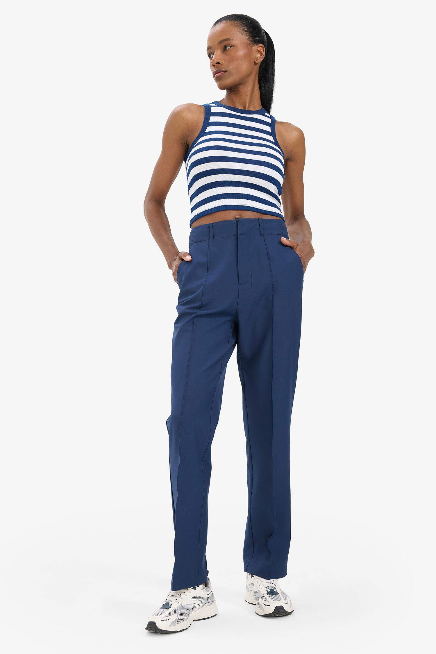 DeFactoFit Standard Fit Woven Trousers