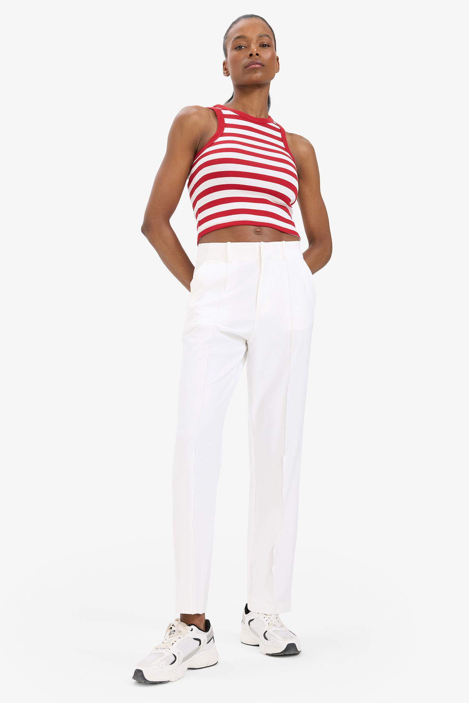 DeFactoFit Standard Fit Woven Trousers