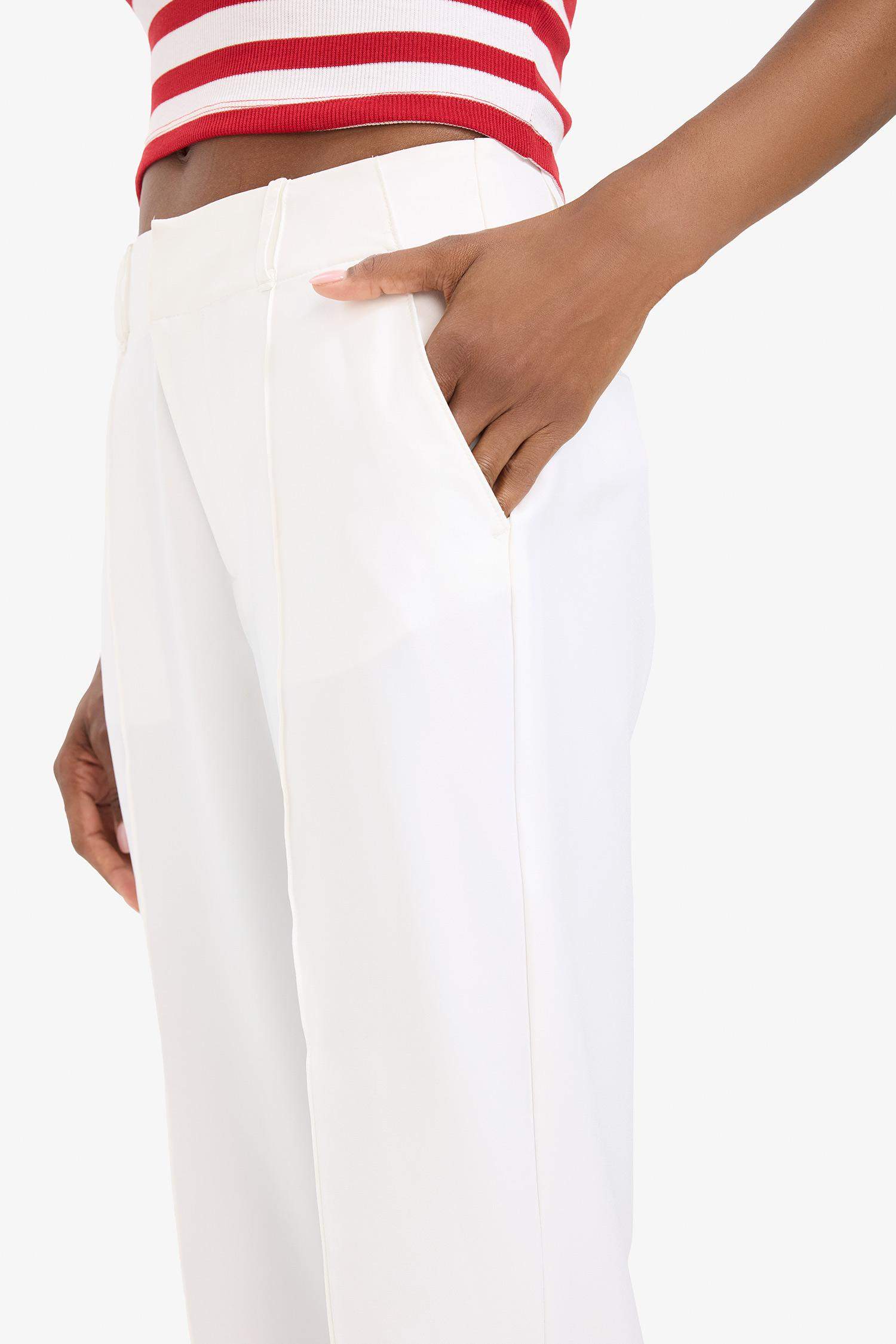 DeFactoFit Standard Fit Woven Trousers