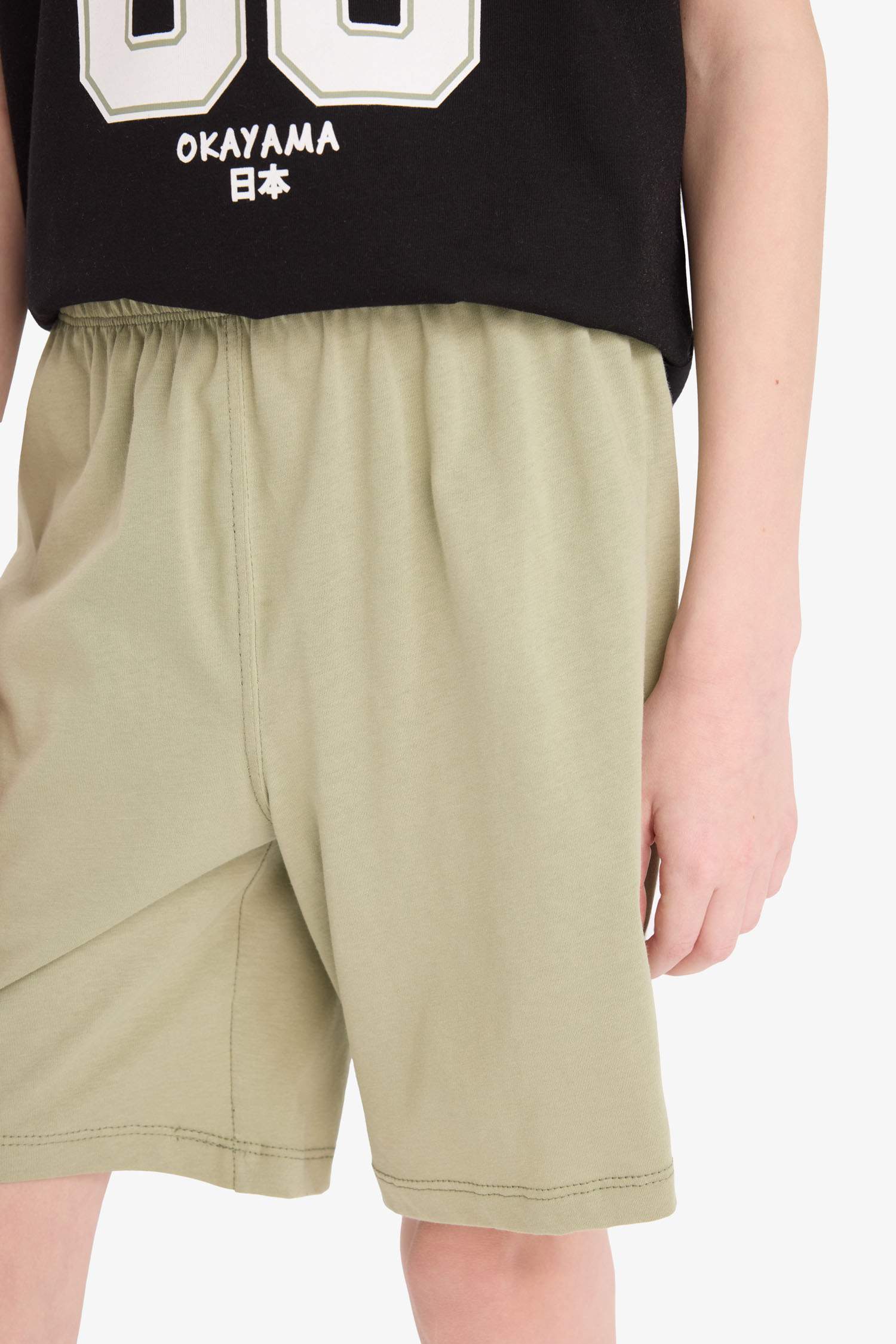 Ensemble de t-shirt imprimé et short pour garçon