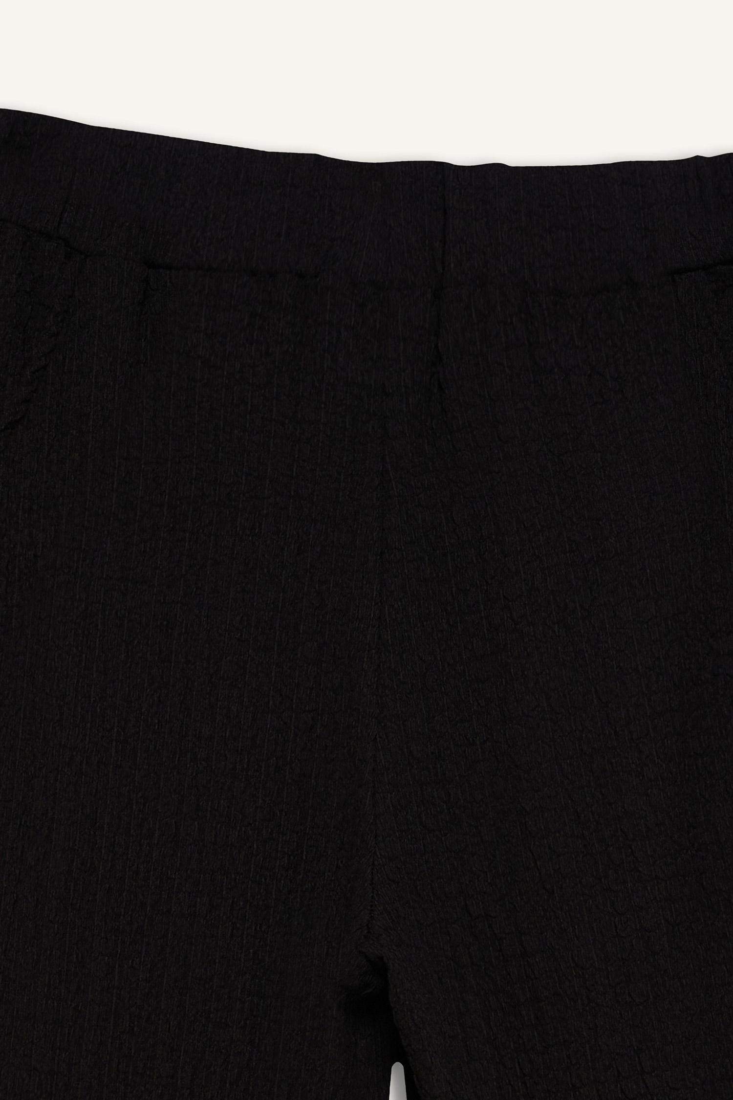 بنطرون منسوج قصة مريحة