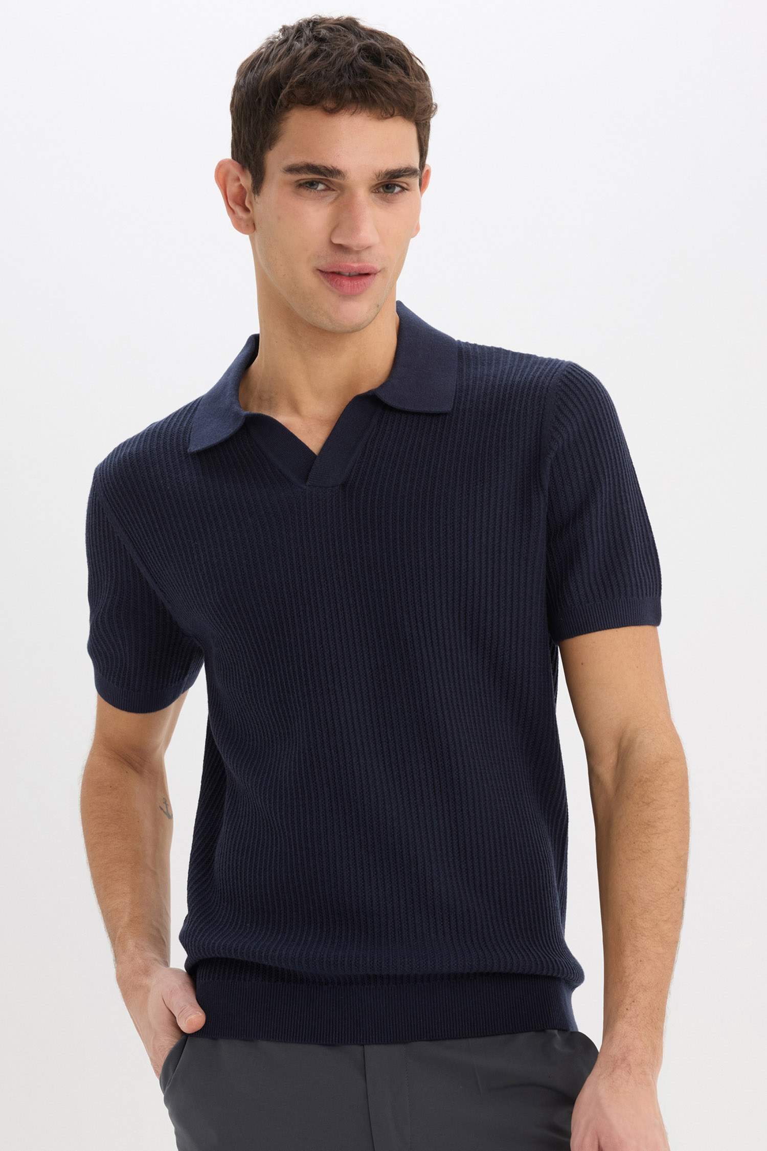 поло жаға трикотаж Поло