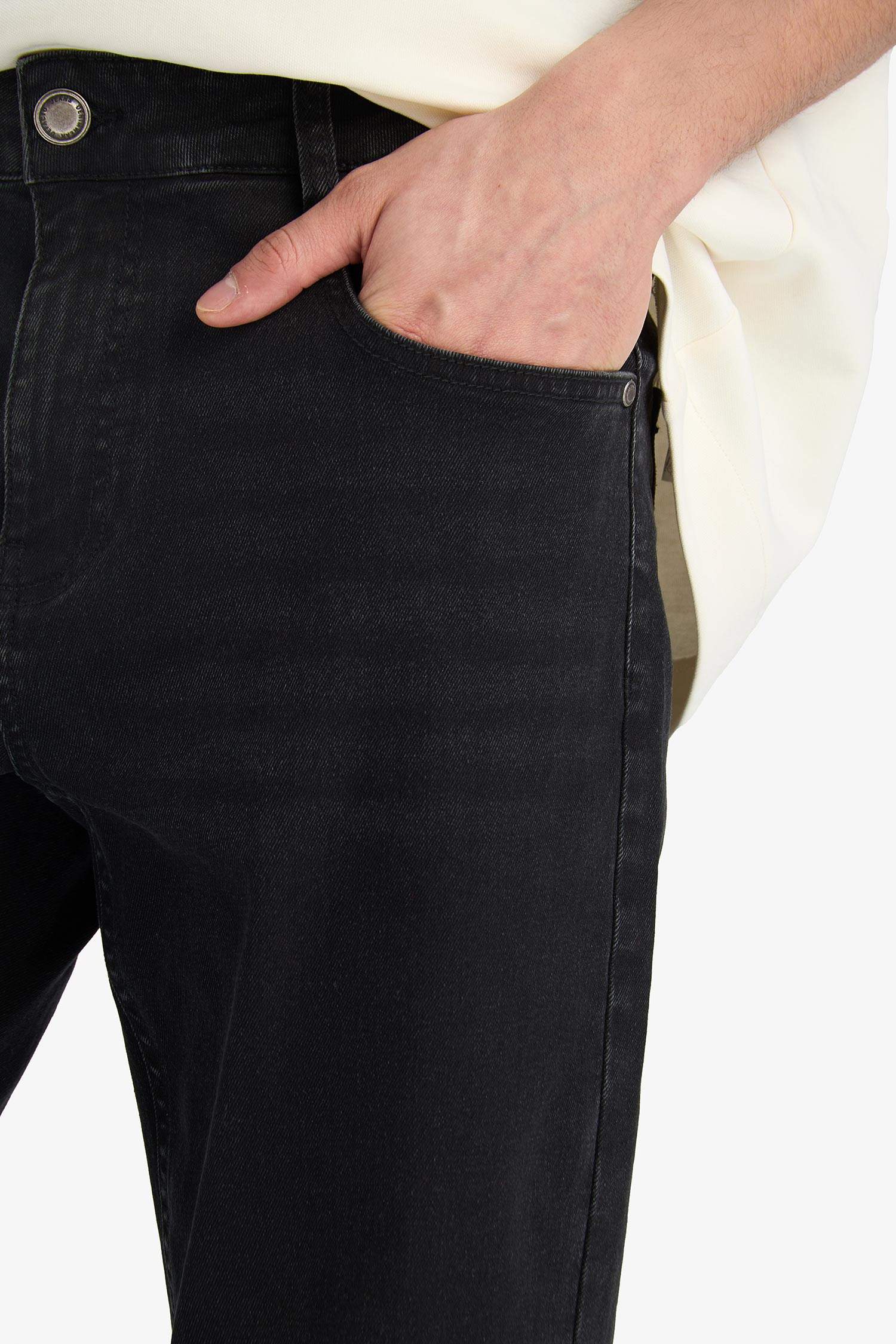 серджио - қалыпты пішім деним тұрақты етек Шалбар