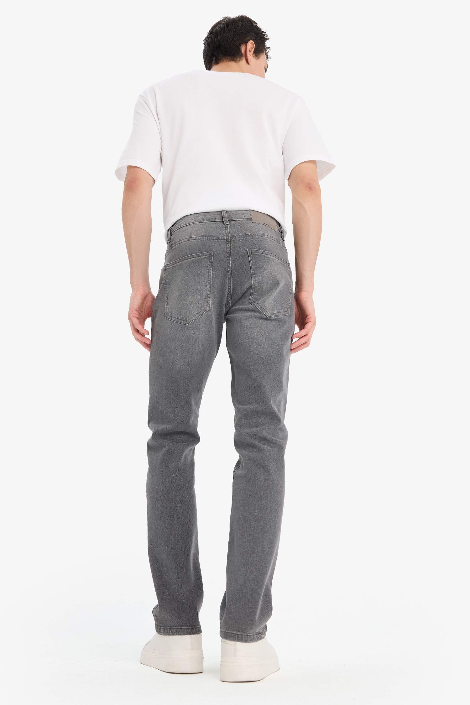 Джинсы Sergio с прямым кроем и нормальной талией, прямые брючины