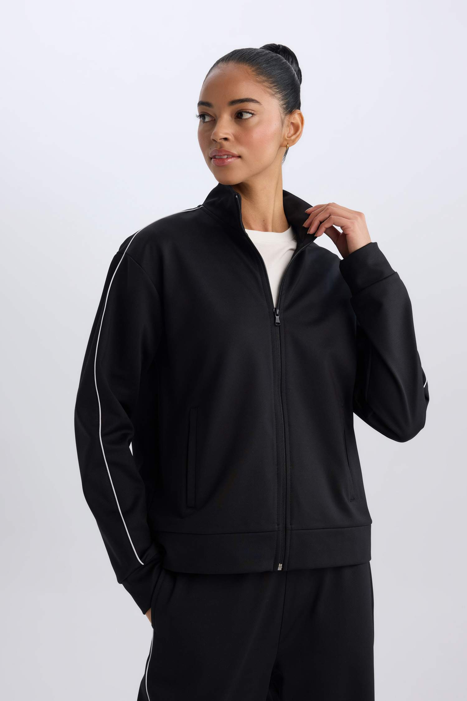 Standard Fit Soft Hairy Inside Cardigan