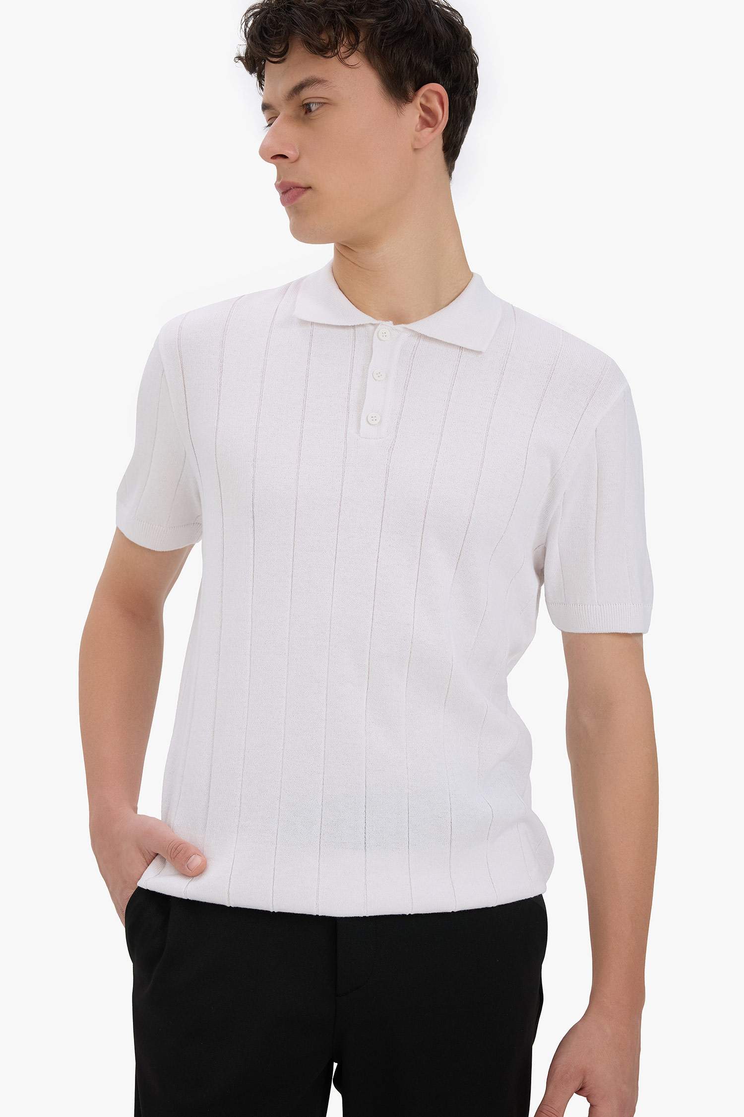 T-shirt Polo à manches courtes Coupe standard