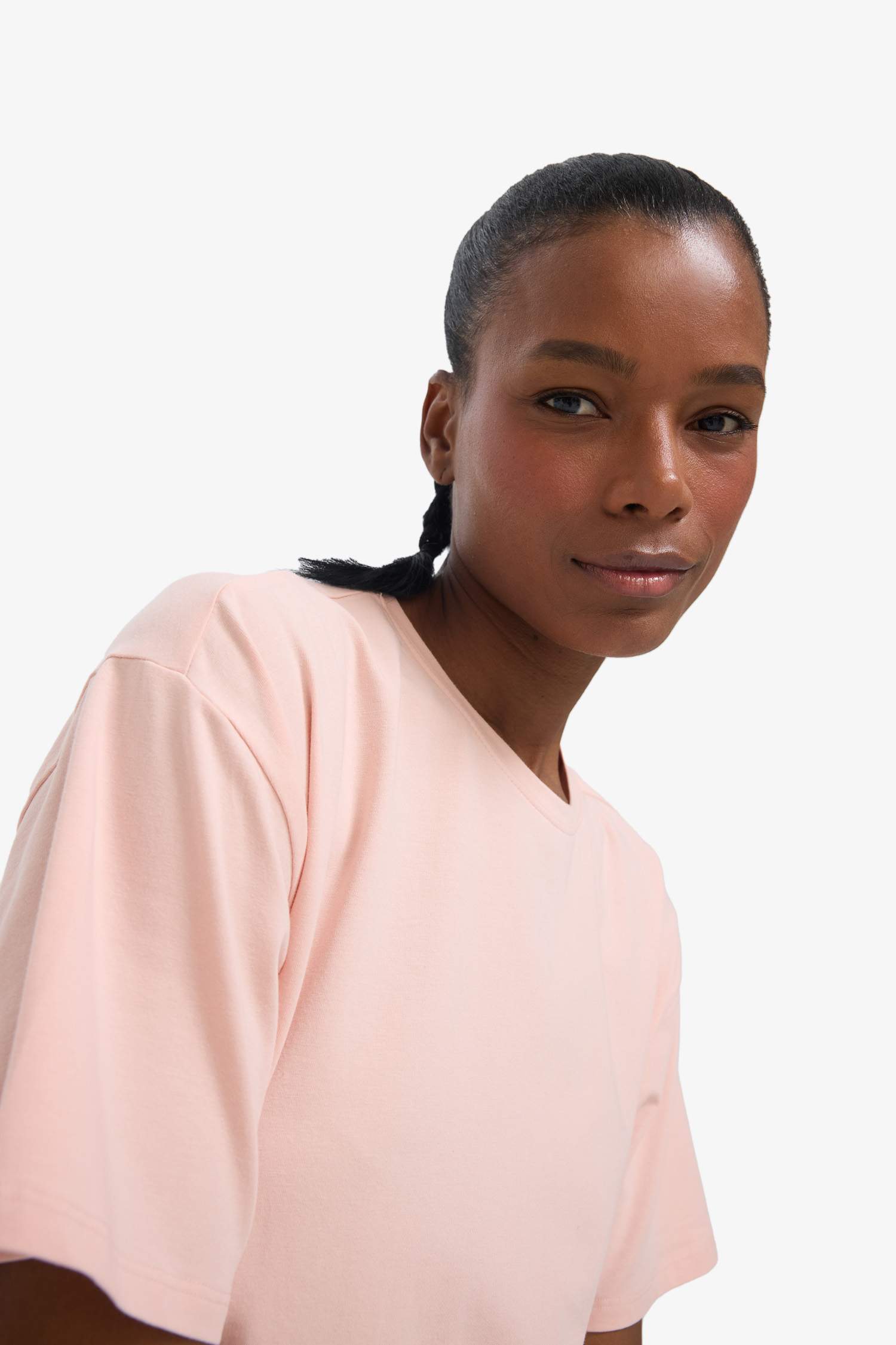 DeFactoFit Comfort Fit Bisiklet Yaka Sporcu Kısa Kollu Tişört