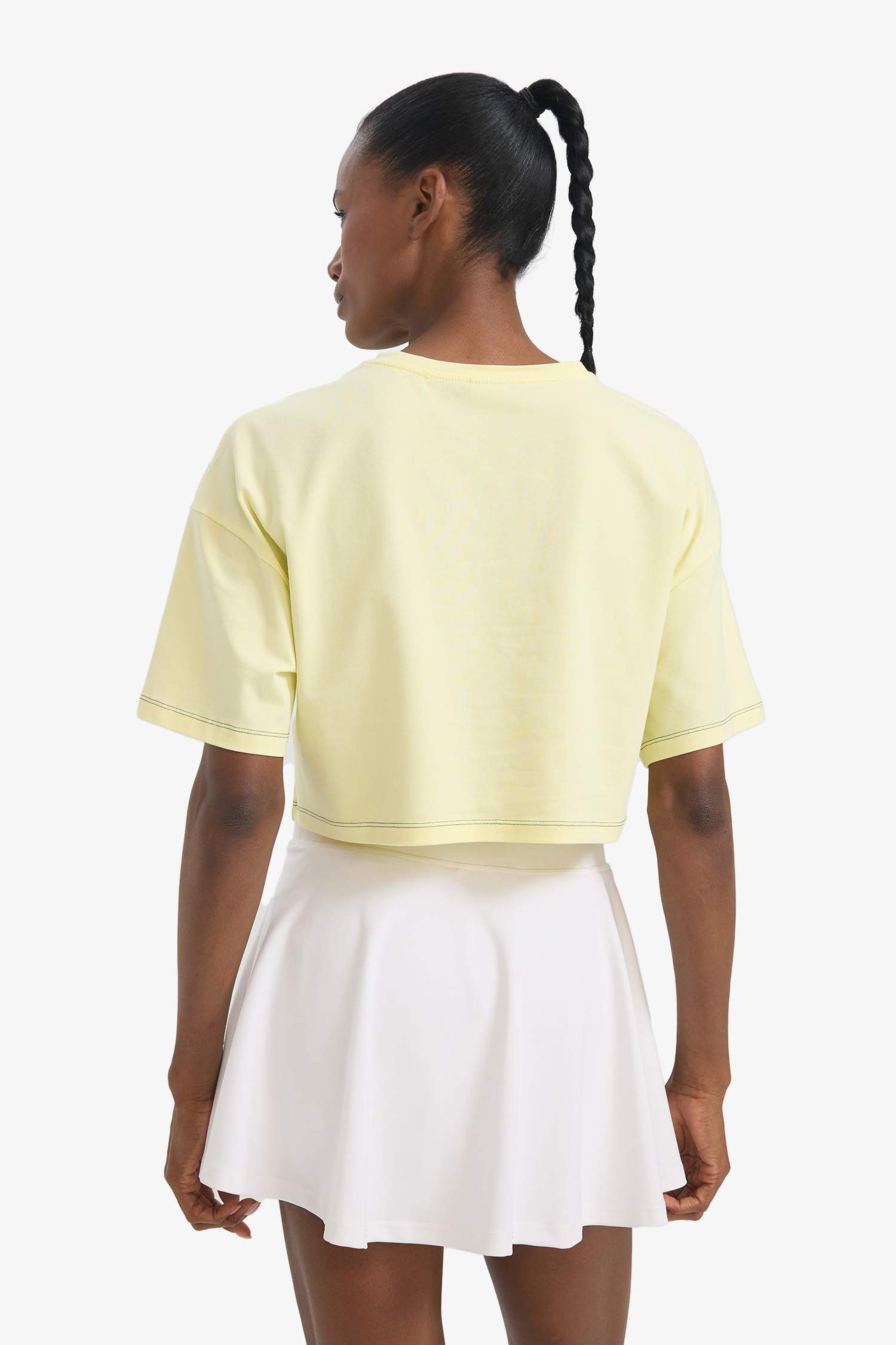 DeFactoFit Oversize Fit Crew Neck Sports T-Shirt