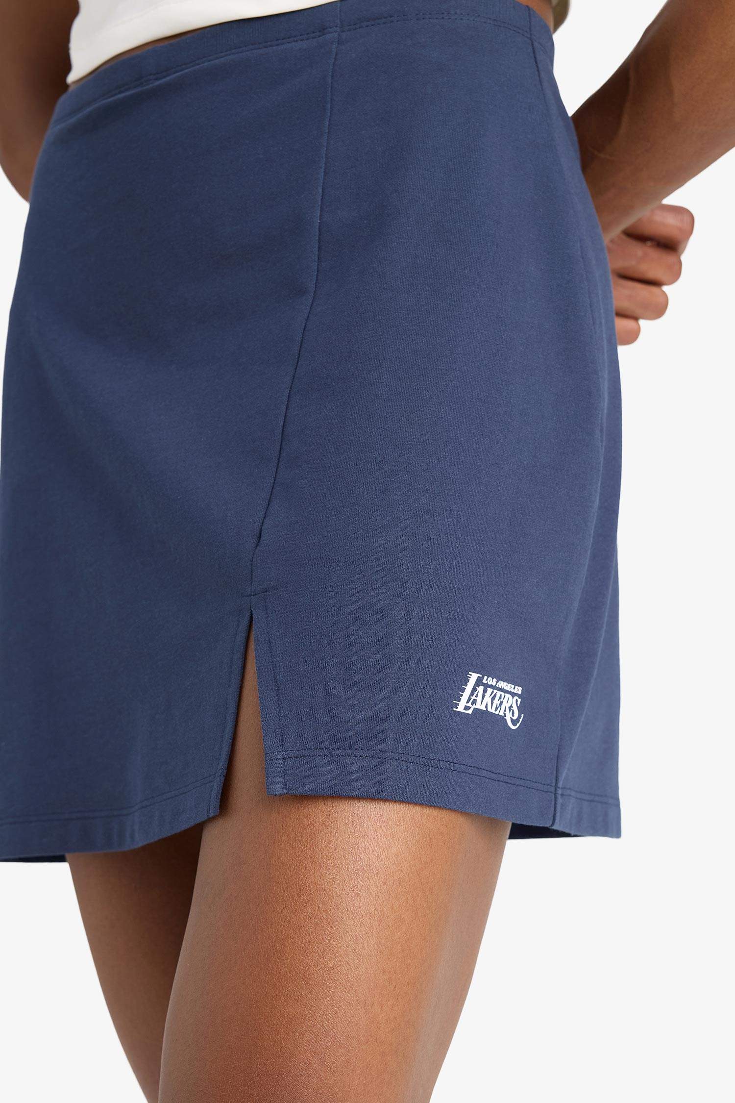 Юбка мини с внутренними шортами NBA Los Angeles Lakers стандартного фасона