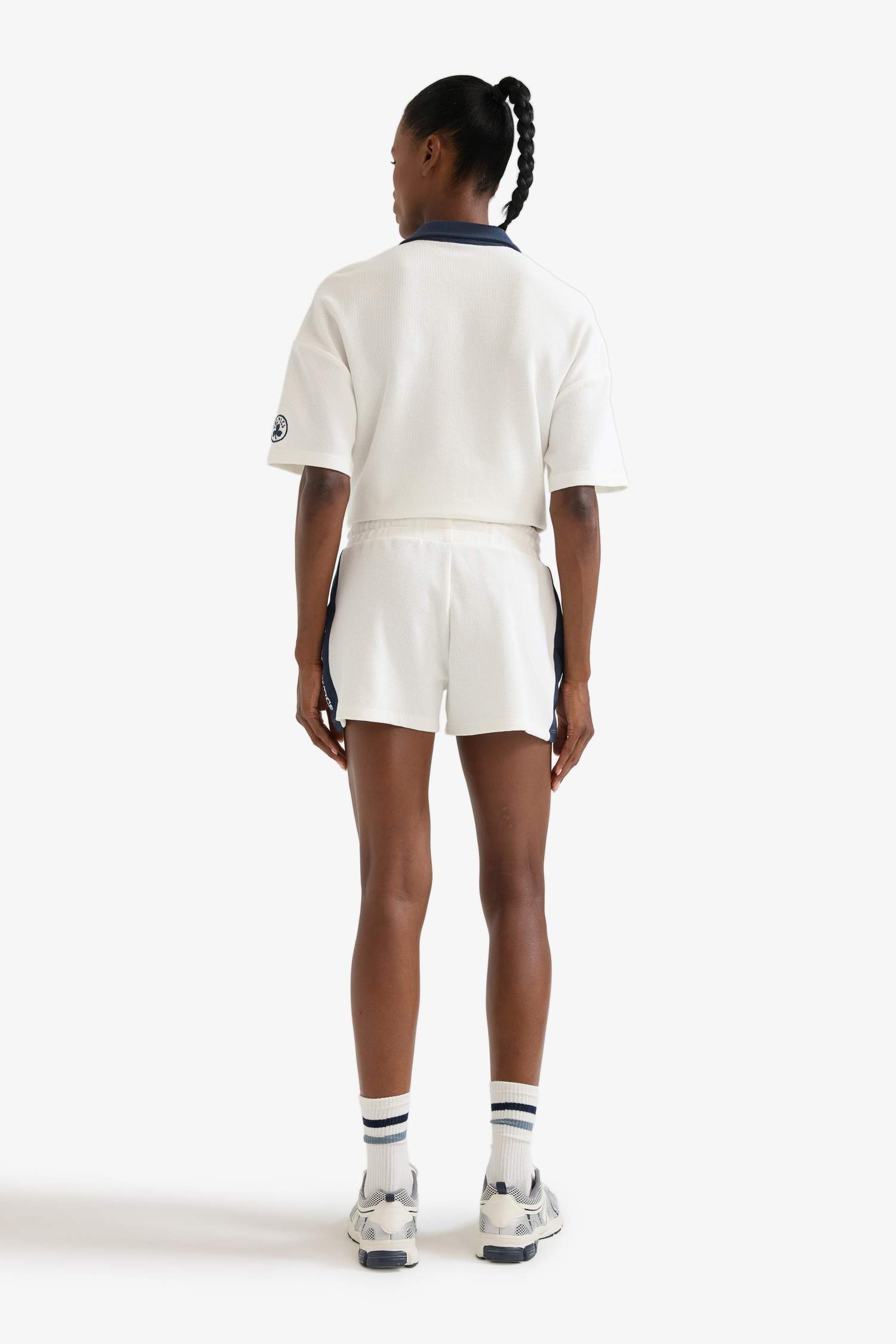 DeFactoFit NBA Boston Celtics Standard Fit Waffle Shorts