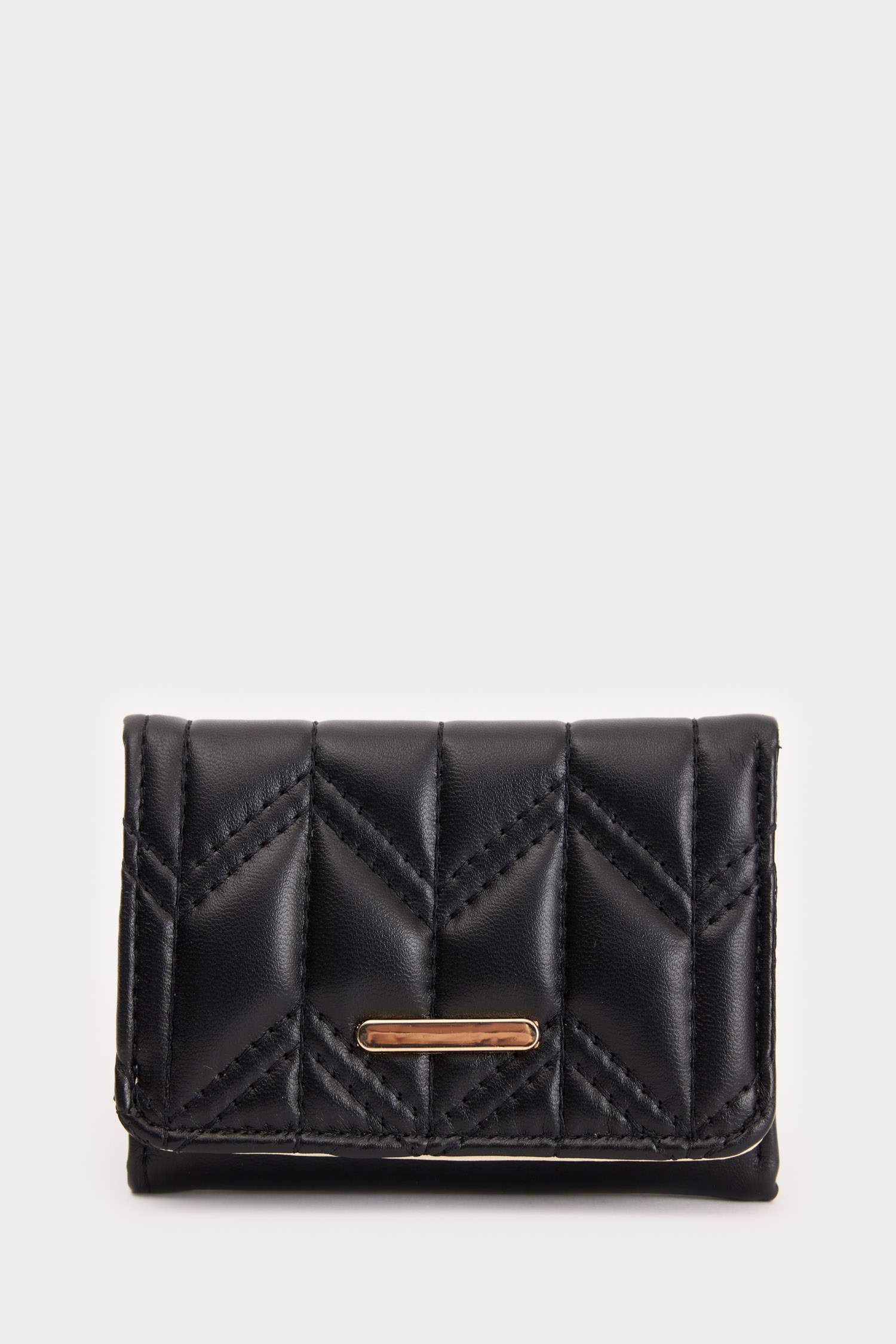 Женский стеганый кошелек из искусственной кожи