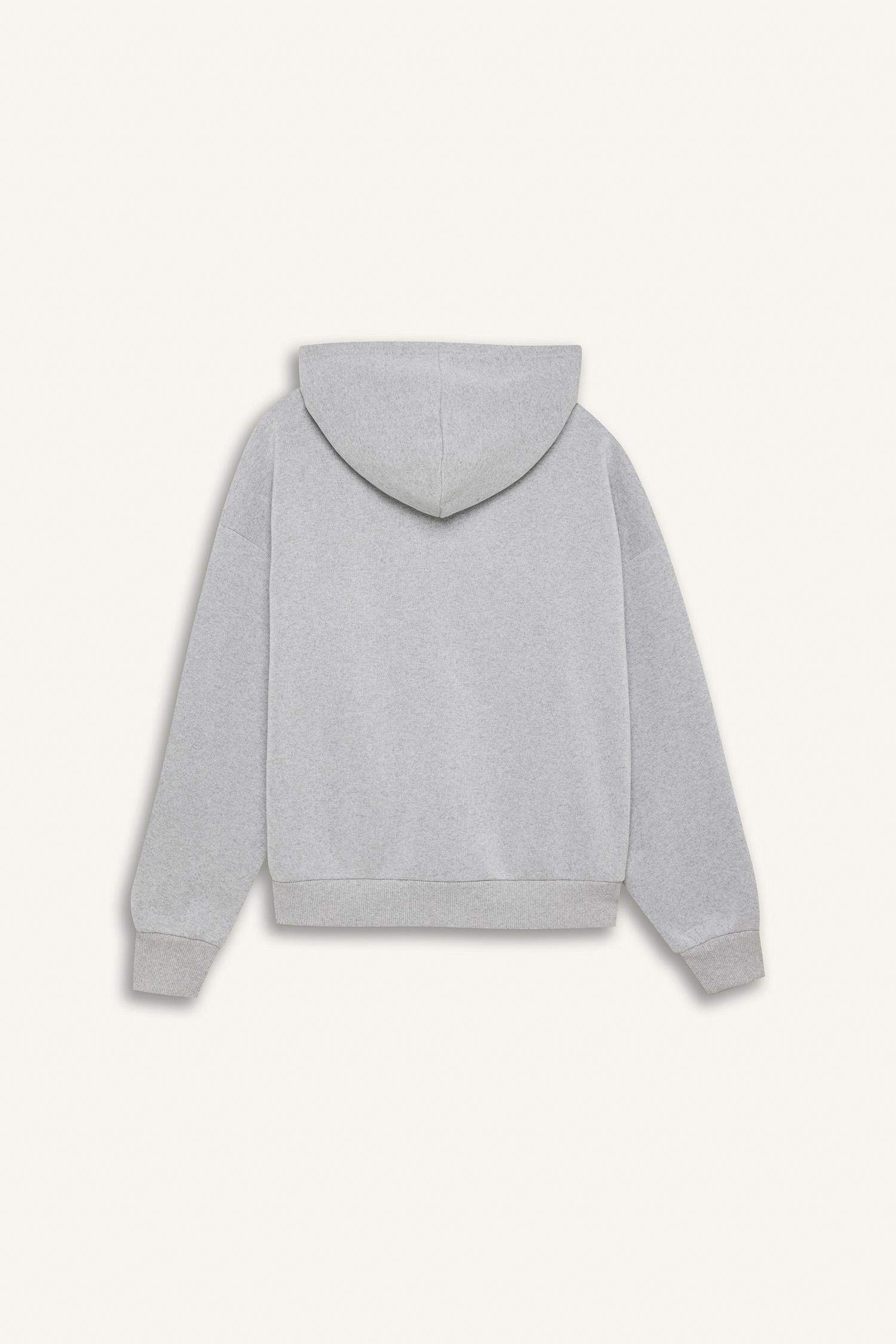 سويت شيرت اوفر سايز تقيل بغطاء للرأس