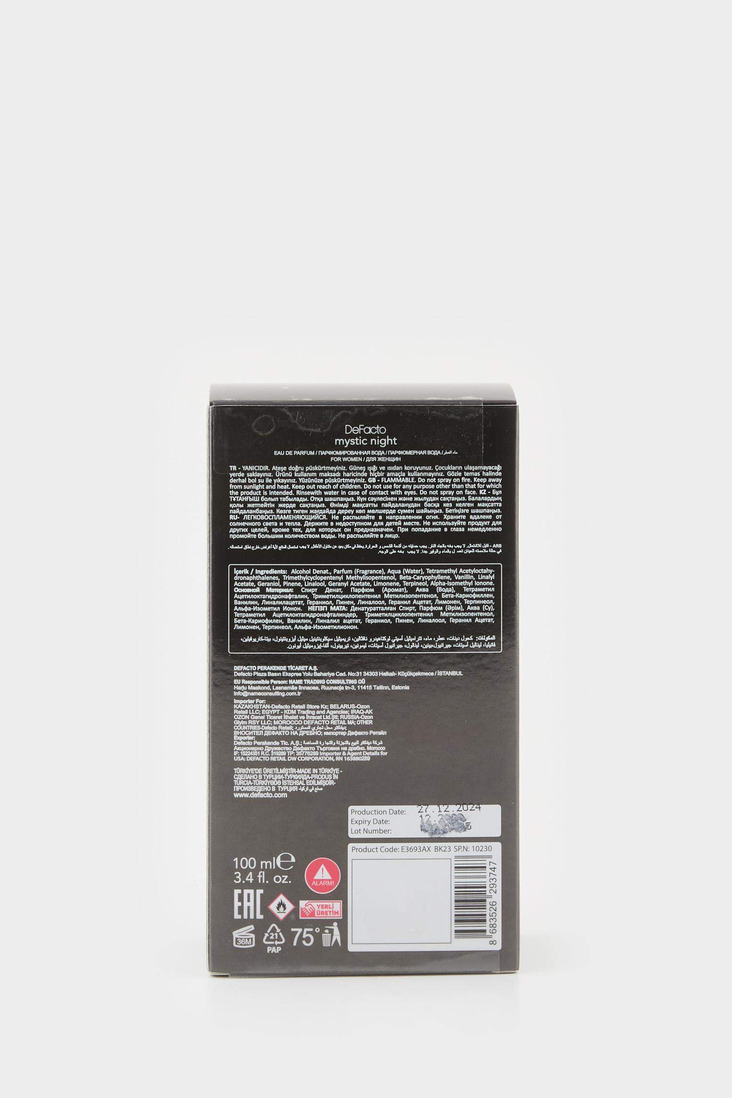 Kadın Defacto Mystic Night Aromatik 100 ml Parfüm