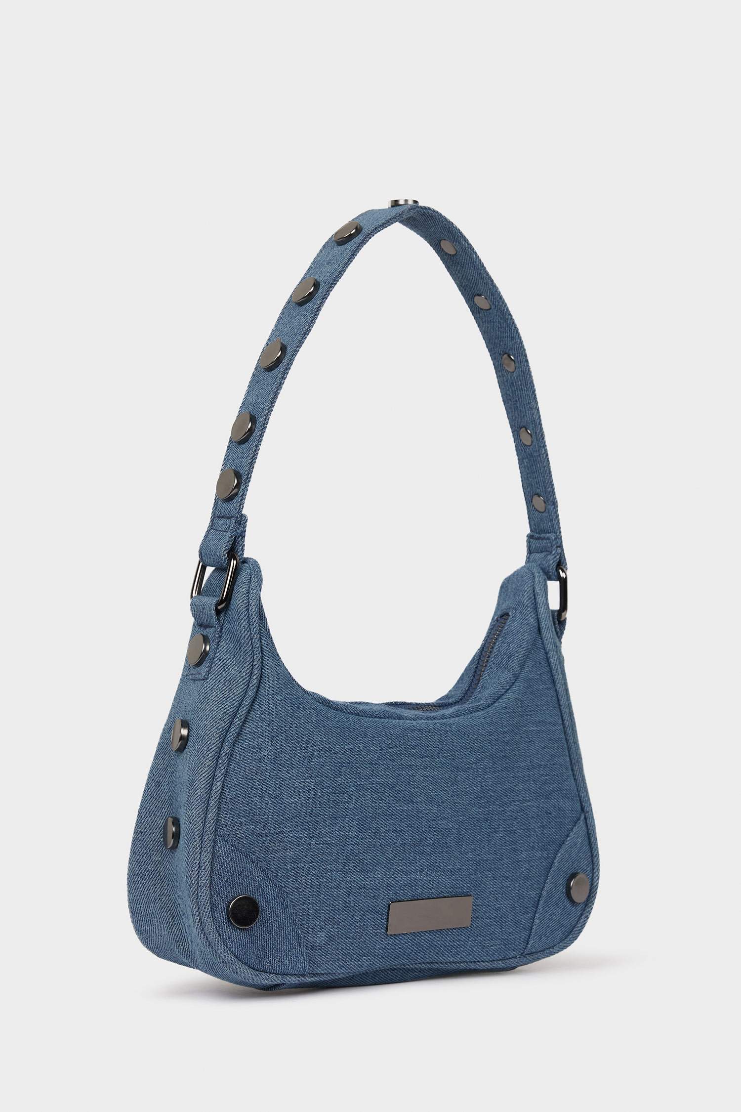 حقيبة كتف نسائية من جينز