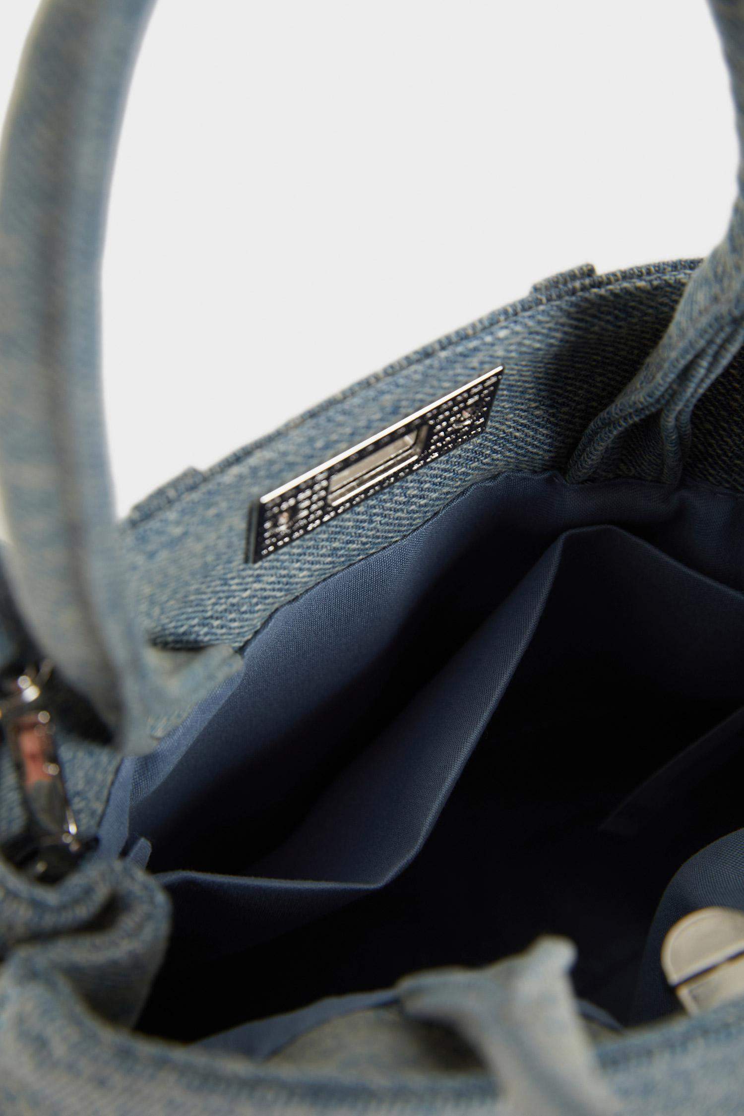 Woman Jean Look Shoulder Bag