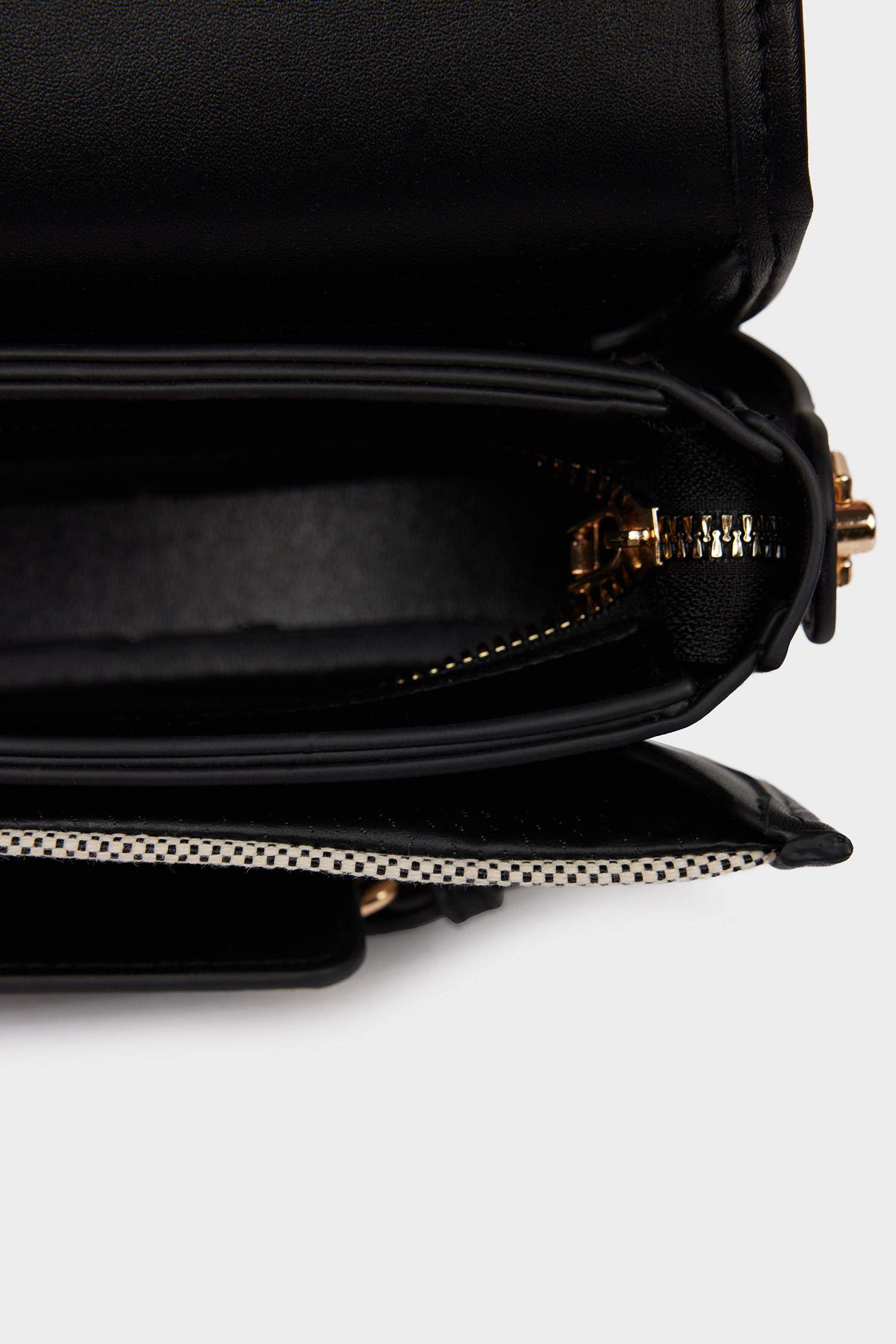 Kadın Kanvas Görünümlü Suni Deri Omuz Çantası