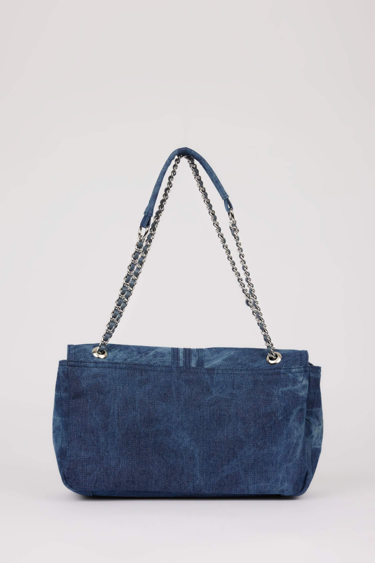 Kadın Jean Görünümlü Omuz Çantası