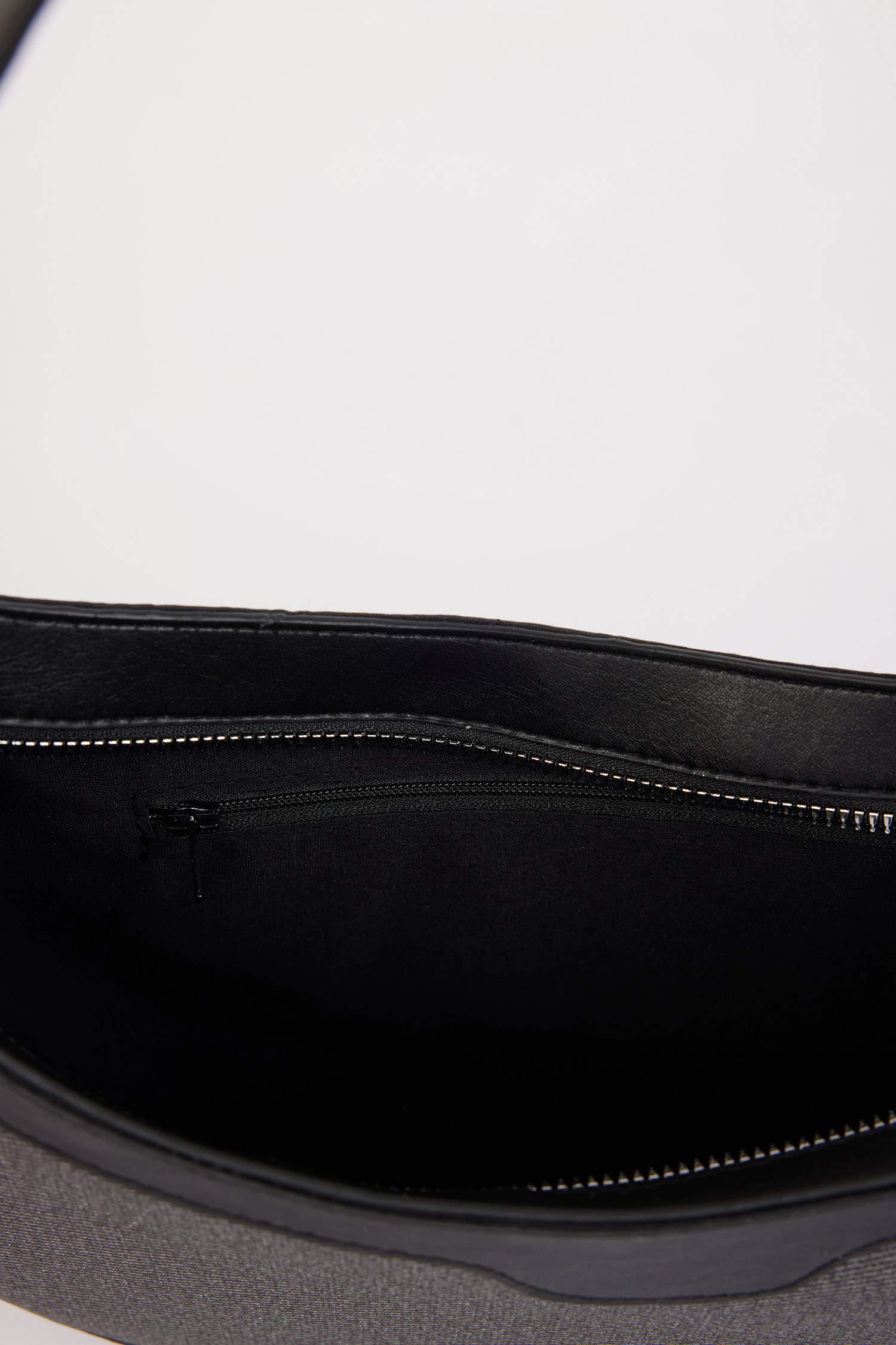 Kadın Kanvas Görünümlü Suni Deri Omuz Çantası