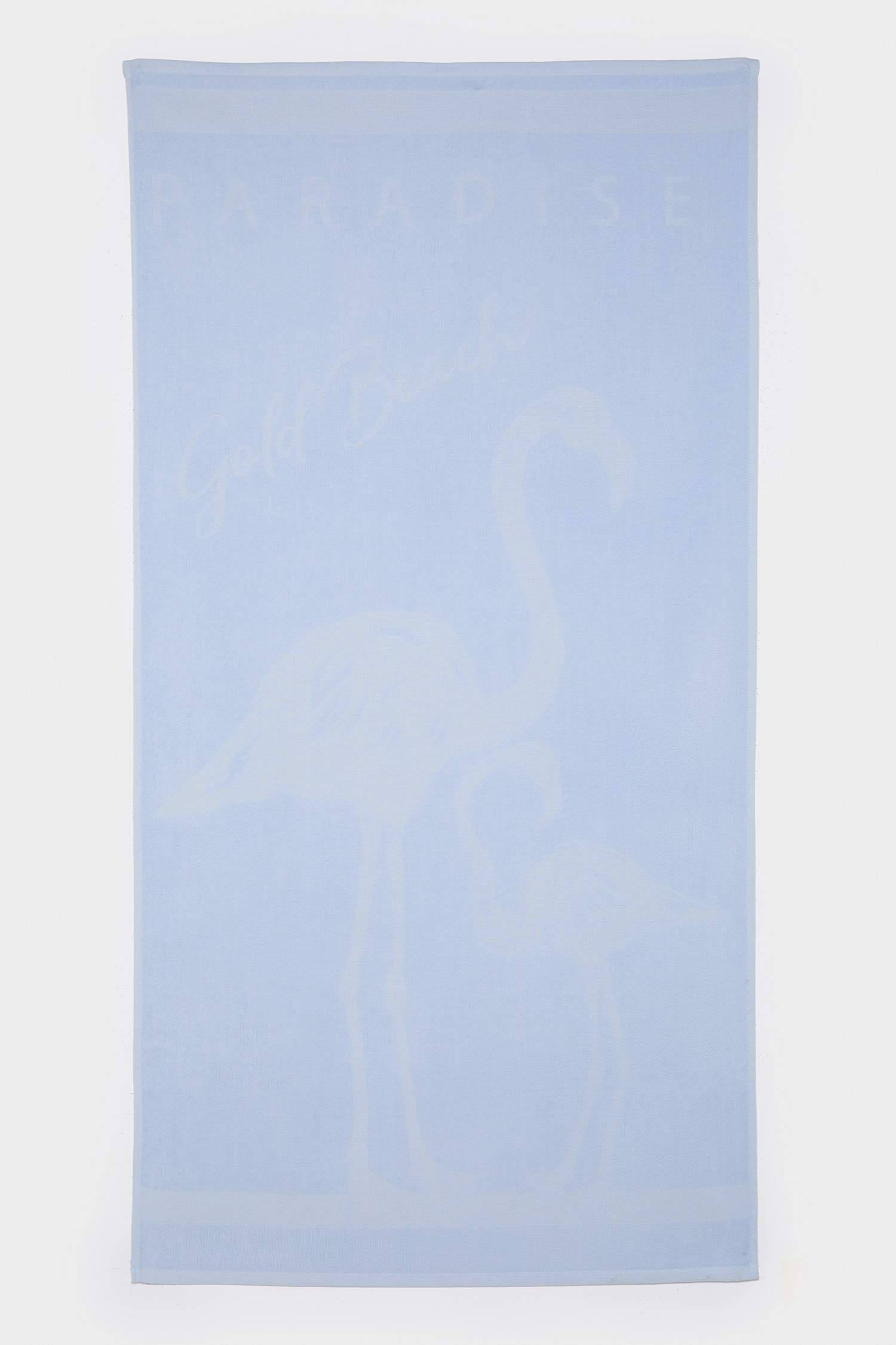 Kadın Desenli Pamuklu Plaj Havlusu