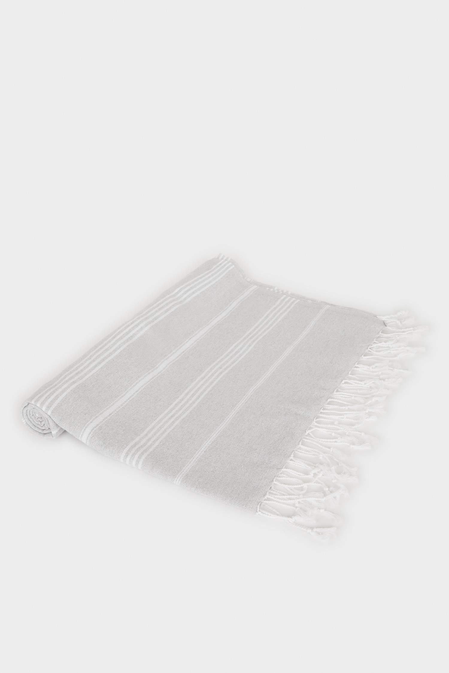 Kadın Desenli Pamuklu Plaj Havlusu