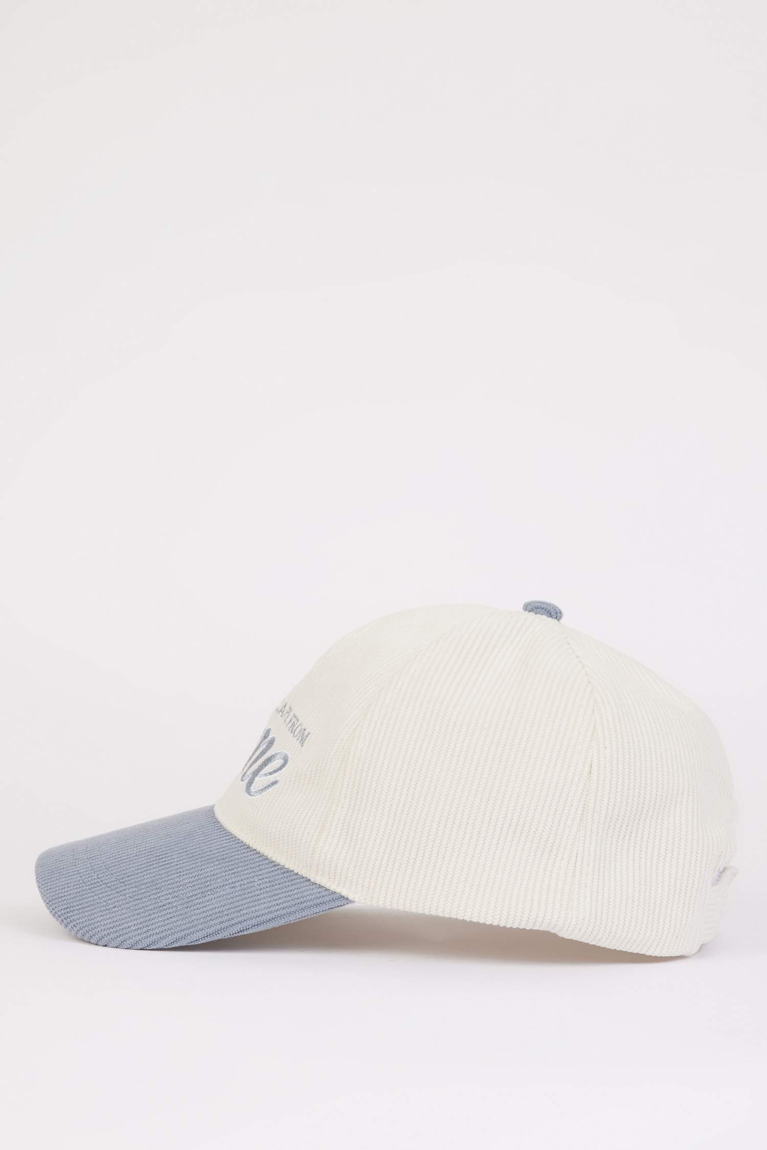 Kadın Nakışlı Kadife Cap Şapka