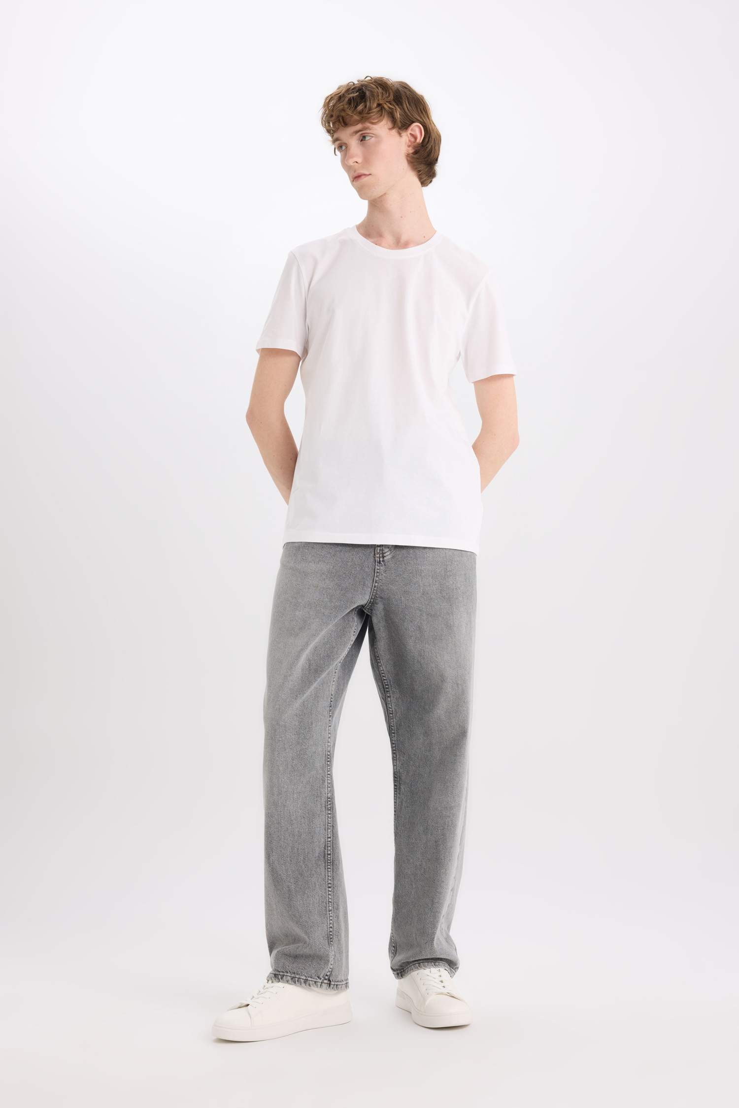 Cotton Slim Fit Crew Neck Printed Short Sleeve T-Shirt