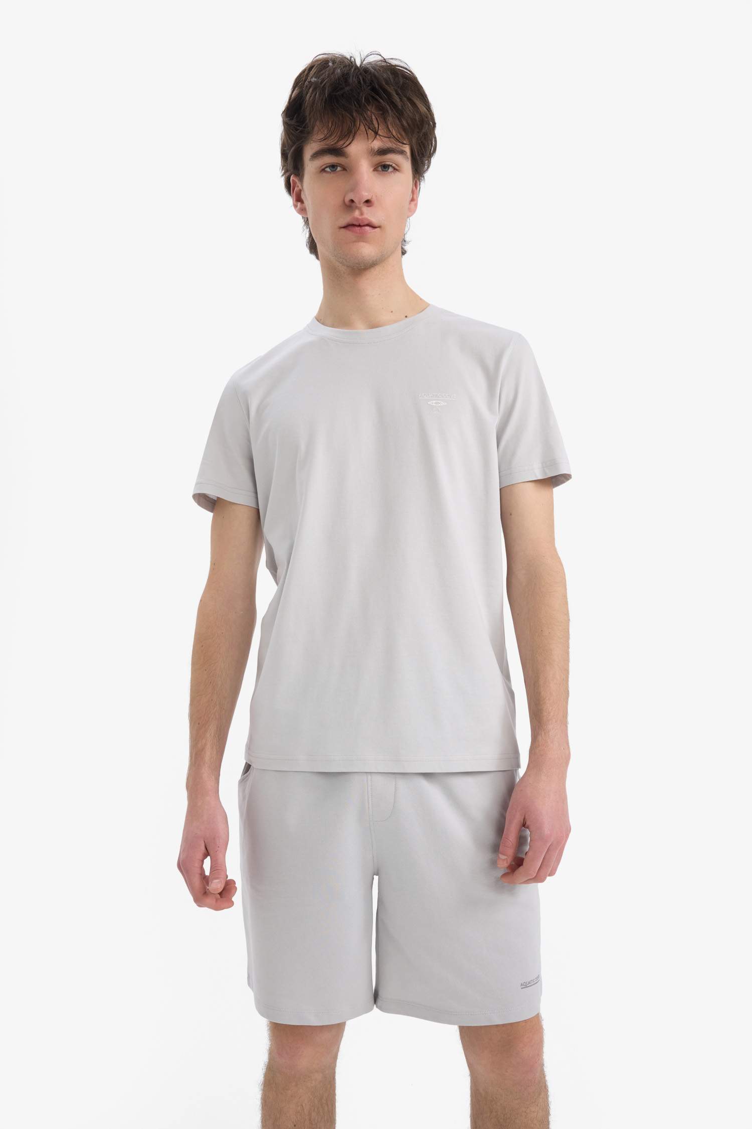 Cotton Slim Fit Crew Neck Printed Short Sleeve T-Shirt