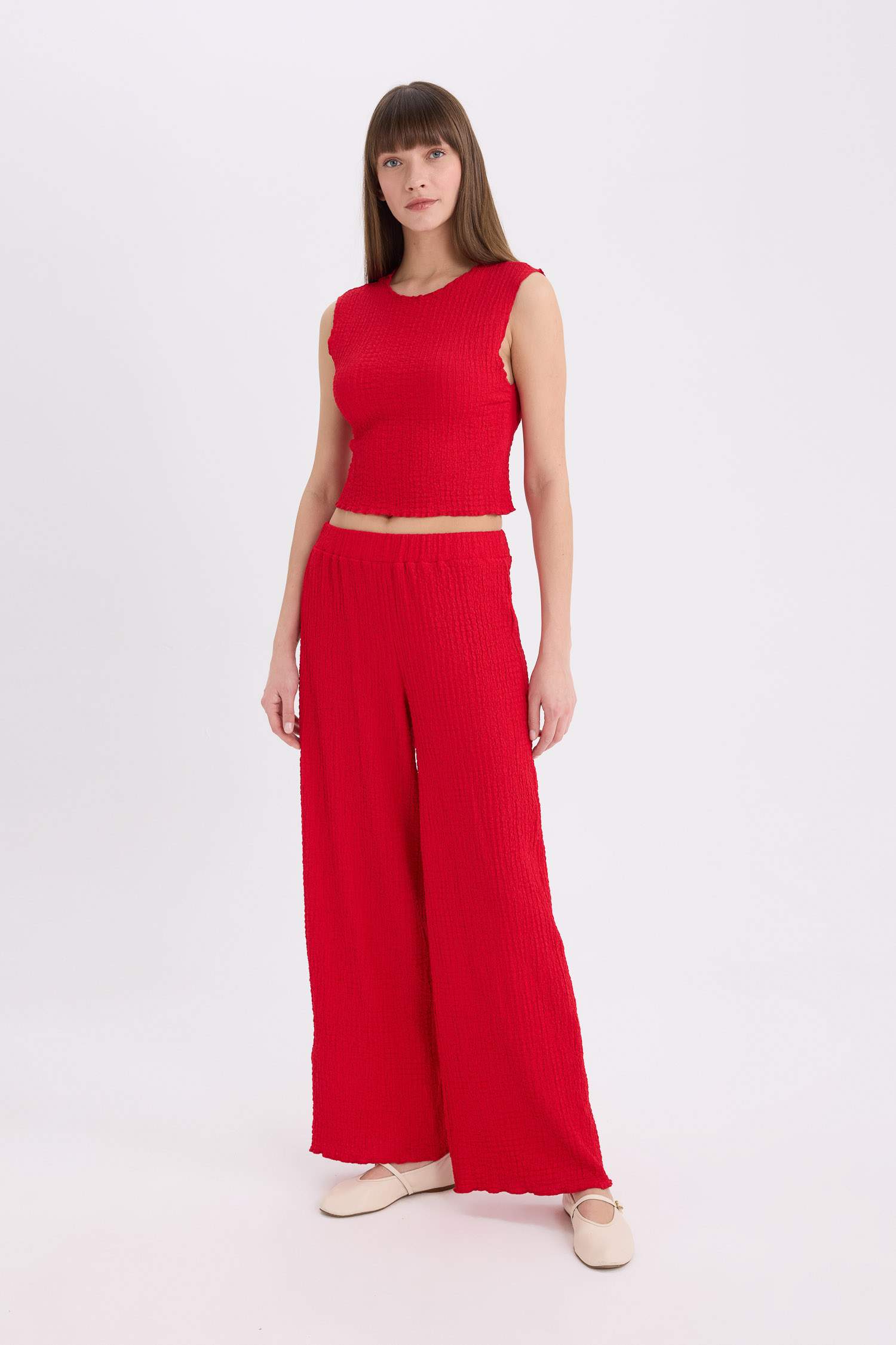 Wide Leg Trousers