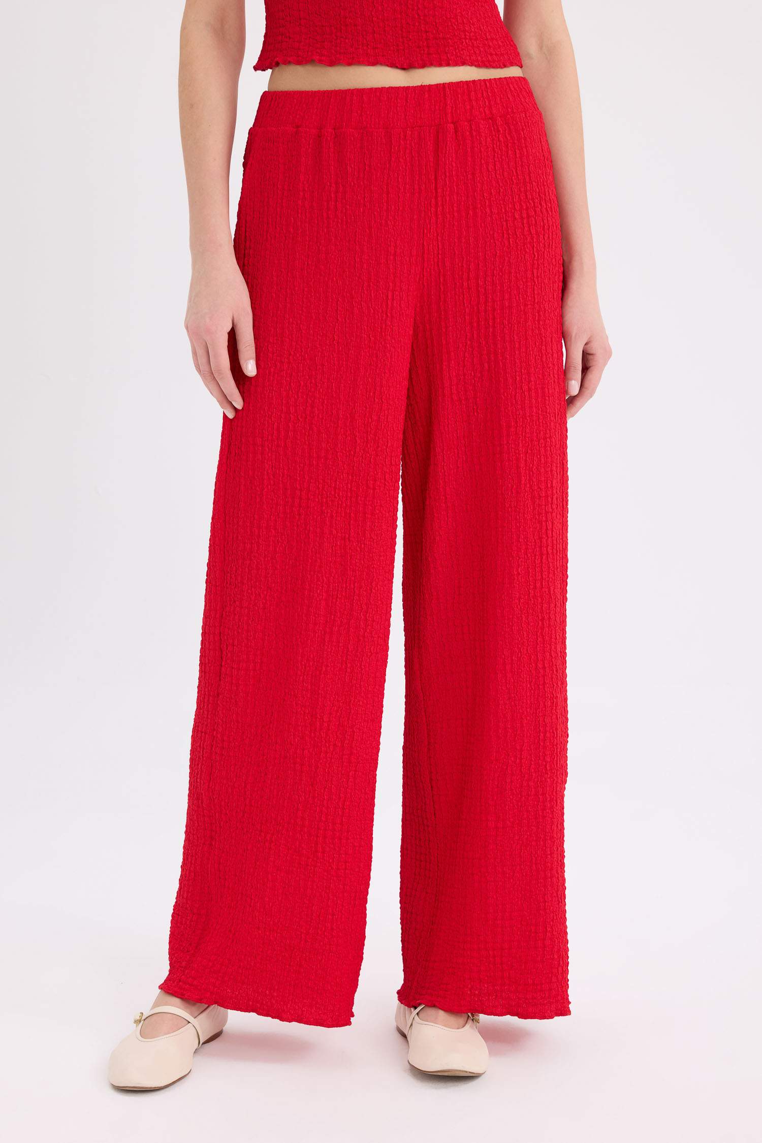 Débardeur à col rond et coupe régulière