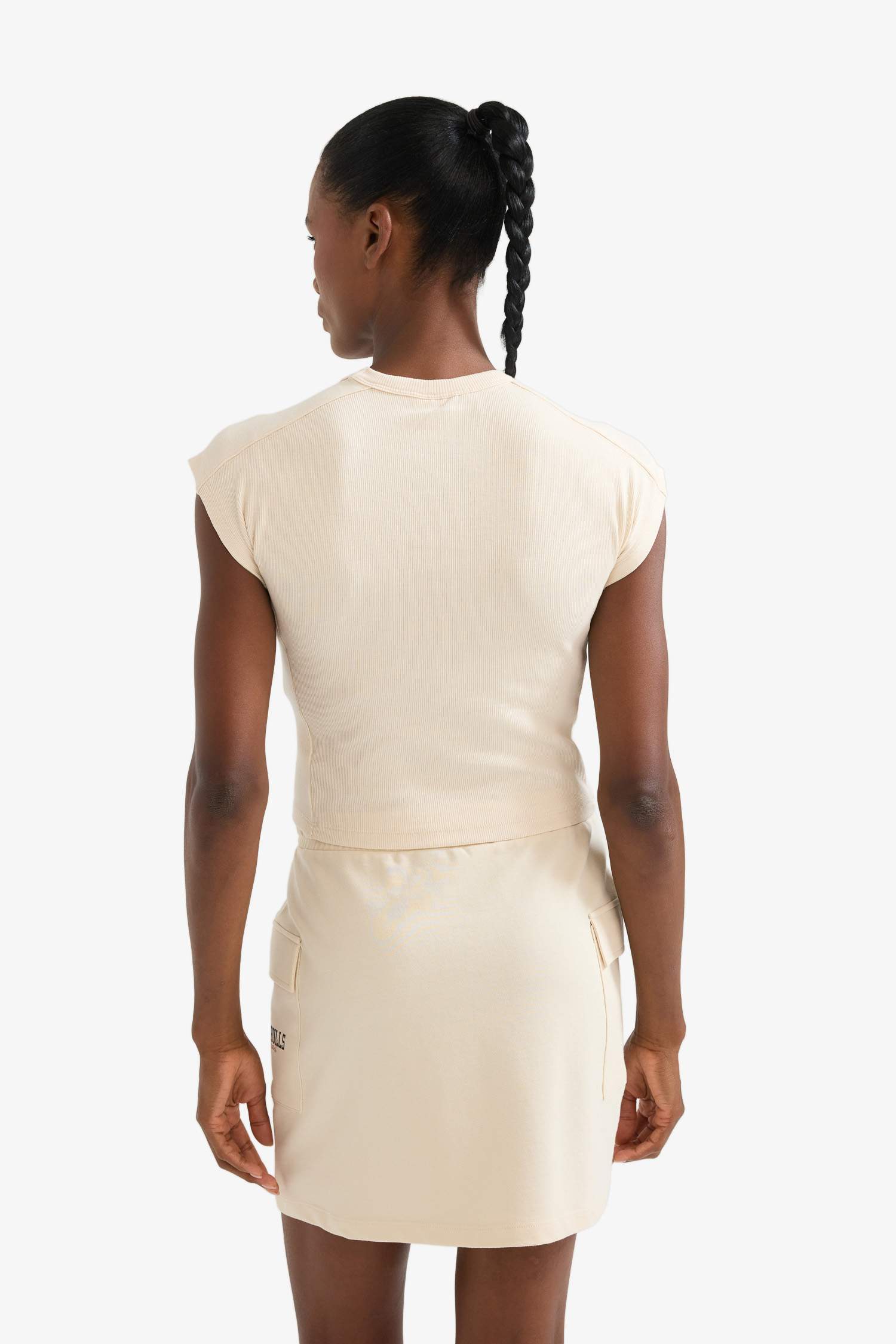 T-shirt NBA Chicago Bulls à manches courtes et col rond de DeFactoFit