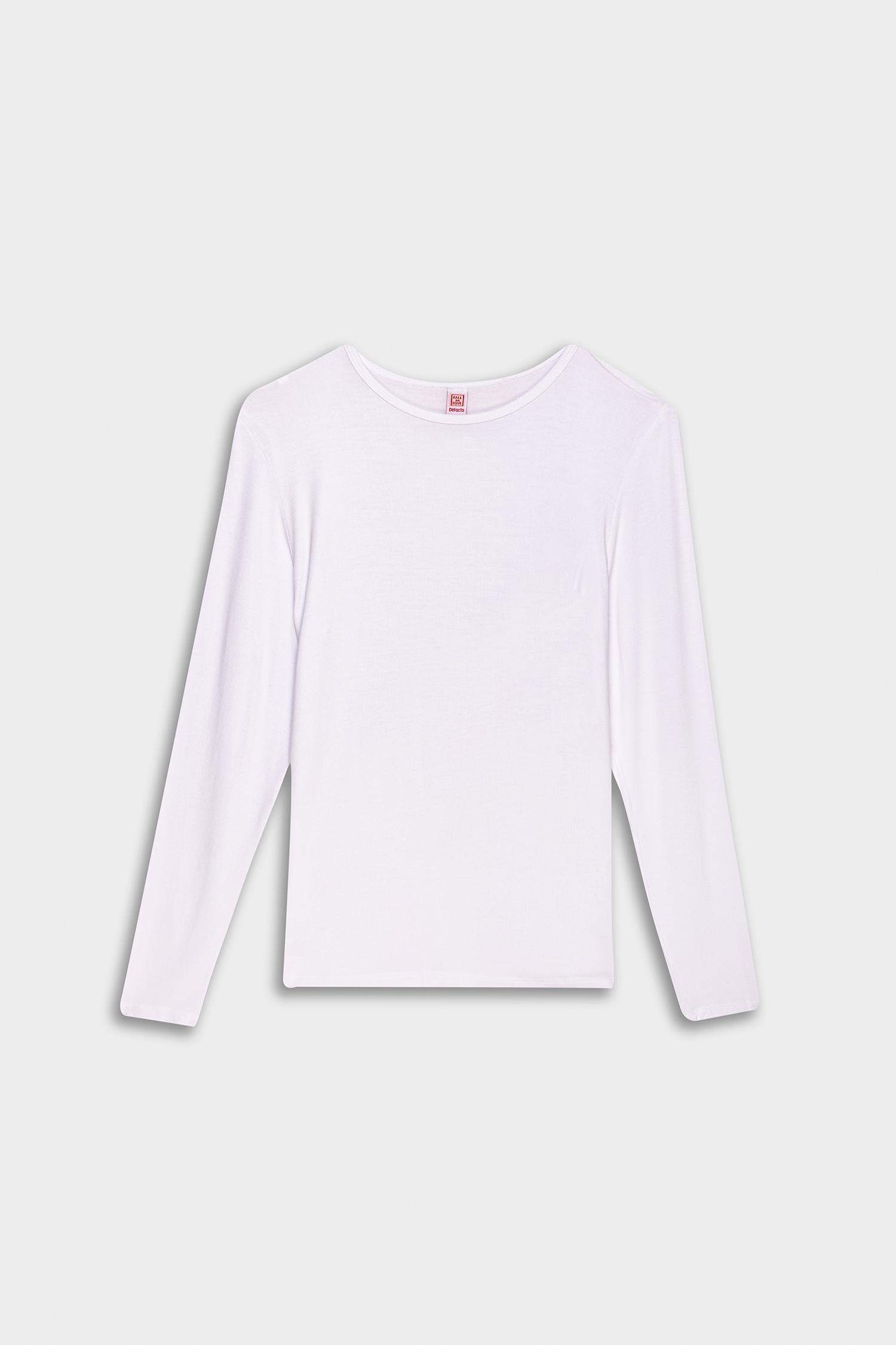 توب فيسكوز أبيض من Fall in Love