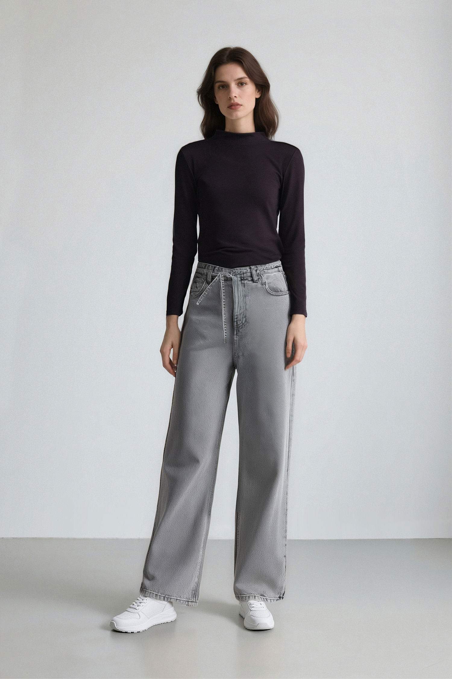 توب فيسكوز أسود سادة من Fall in Love