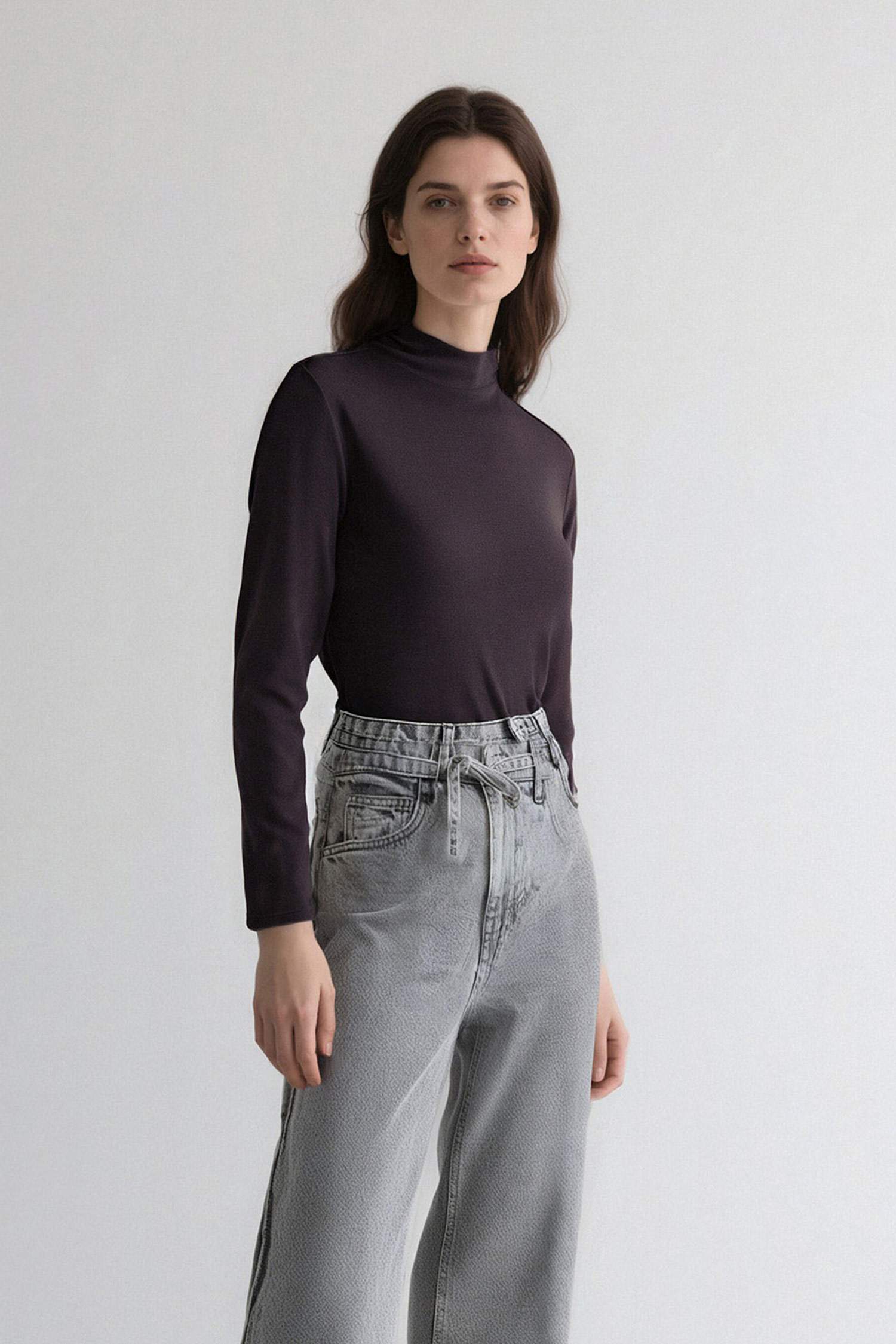 توب فيسكوز أسود سادة من Fall in Love