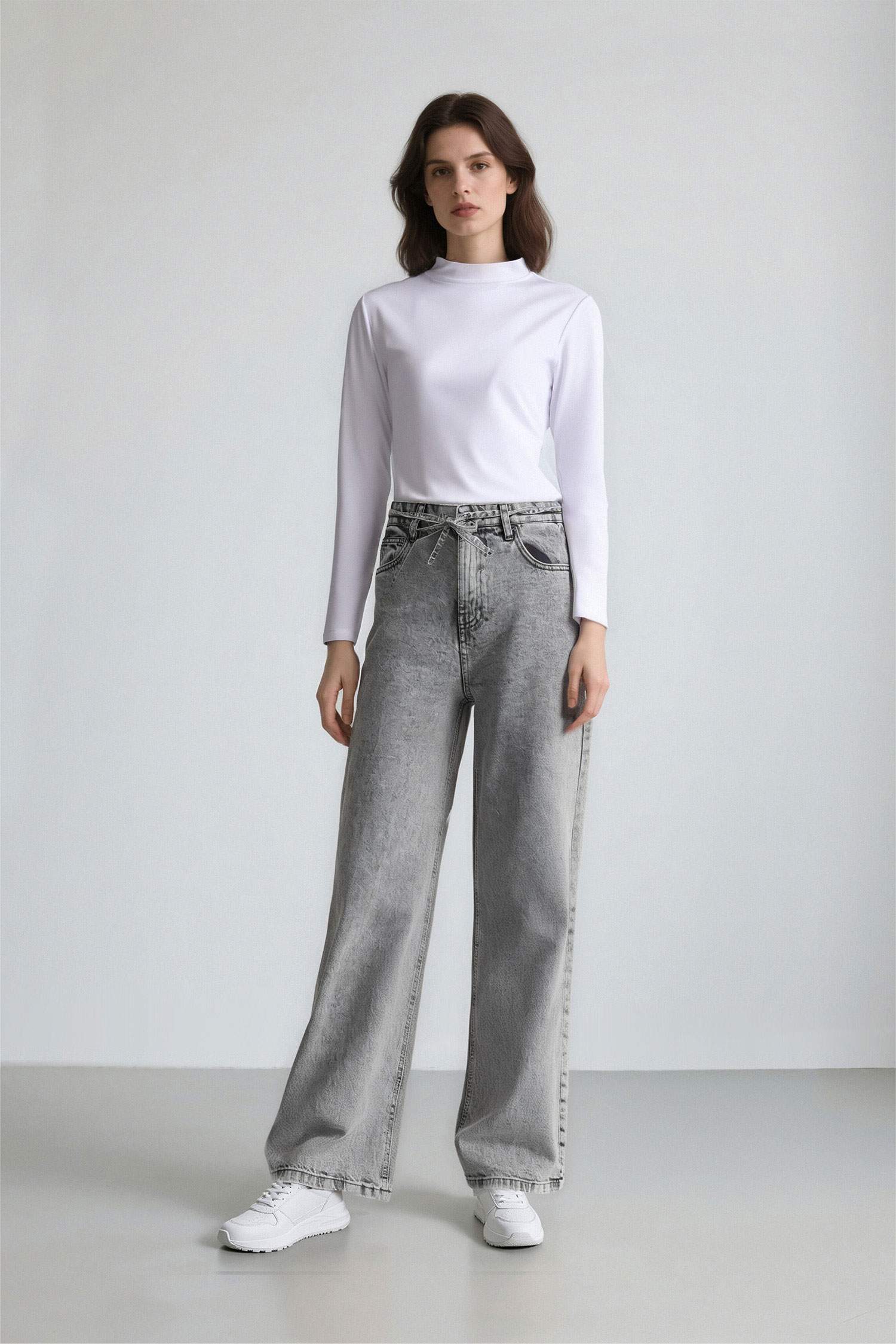 توب فيسكوز بكم طويل من Fall in Love