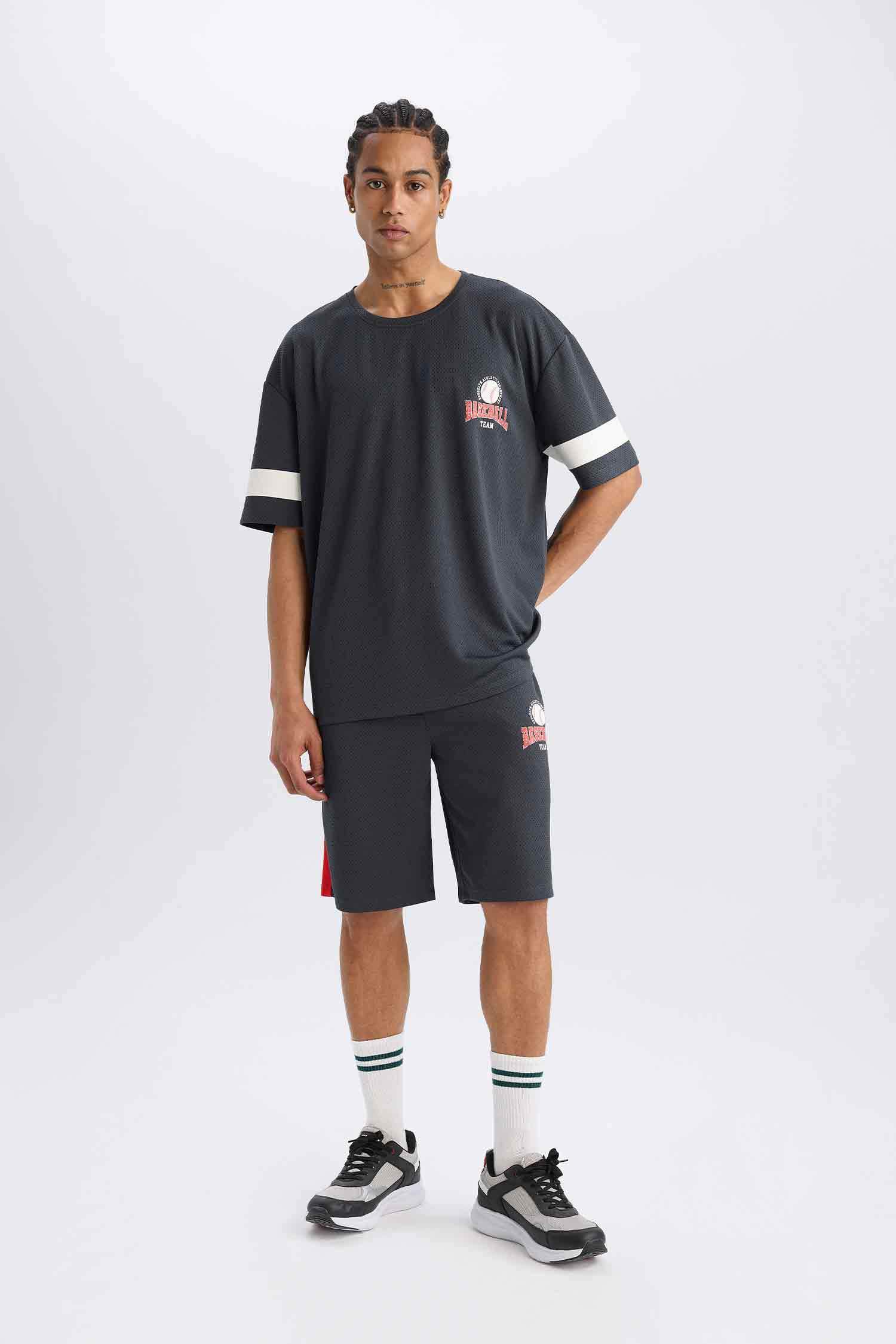 DeFactoFit Standard Fit Sports Tulle Shorts