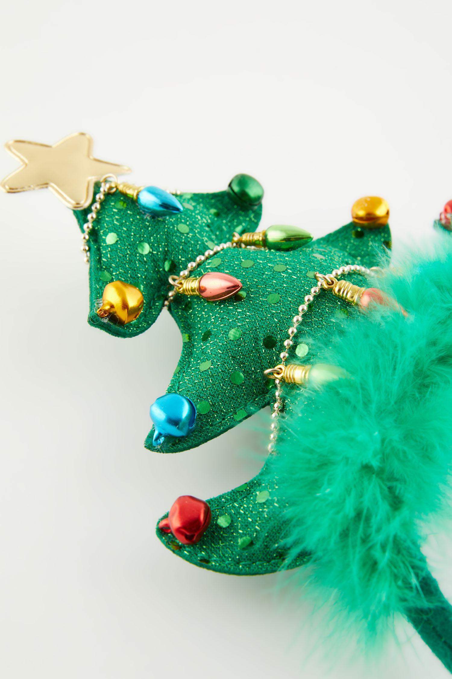 Woman Christmas Tree Themed Headband