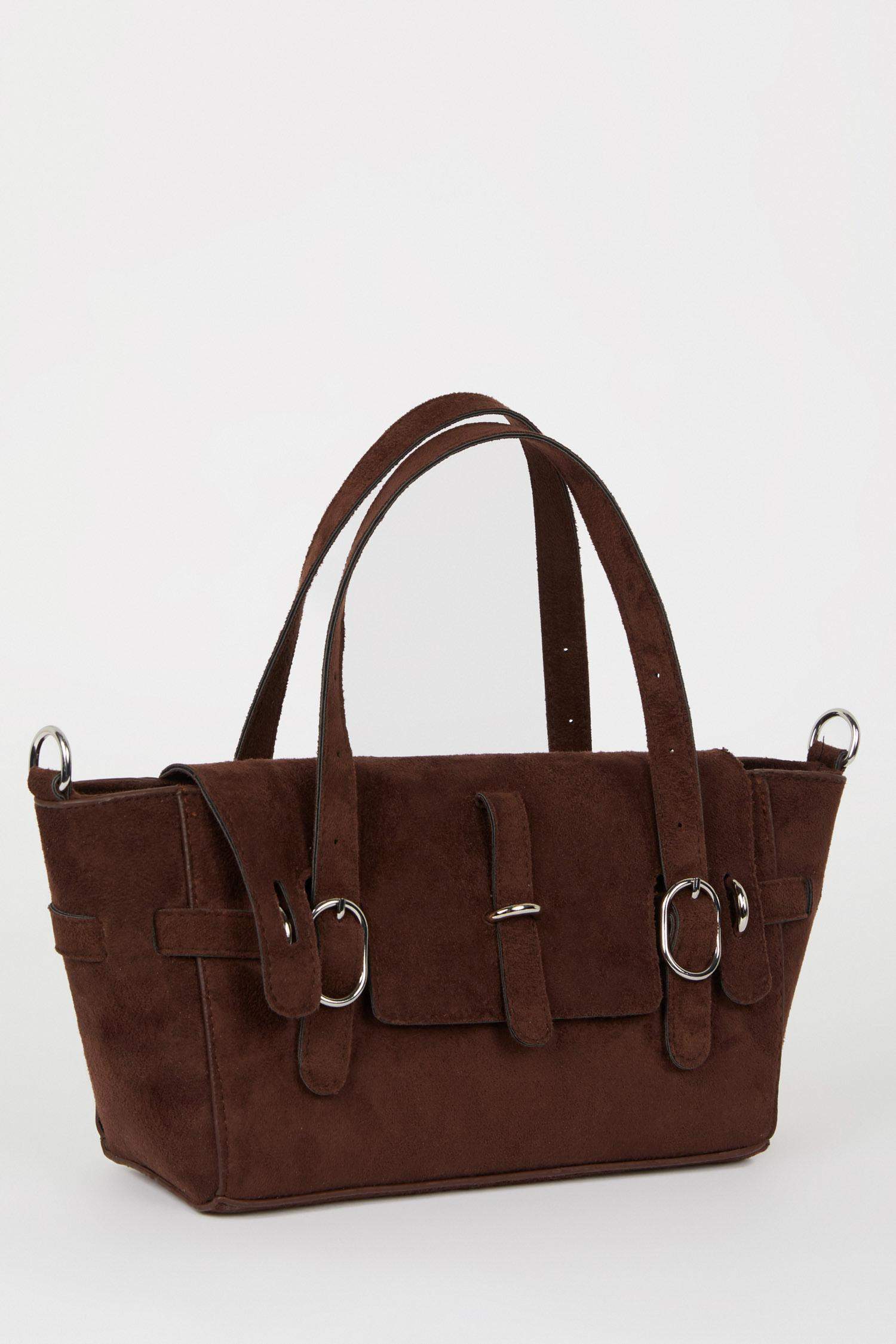 Kadın Süet Omuz Çantası