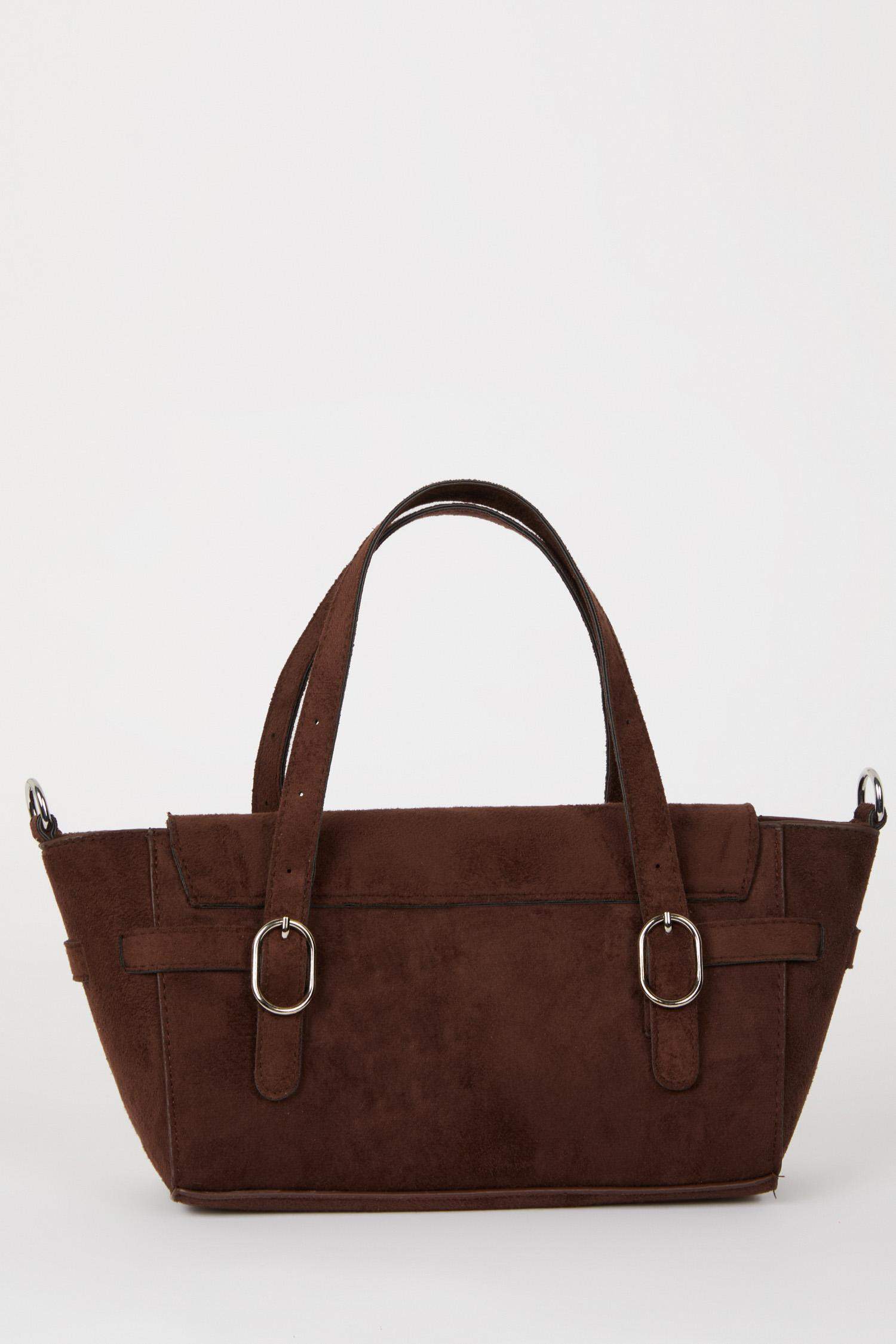 Kadın Süet Omuz Çantası