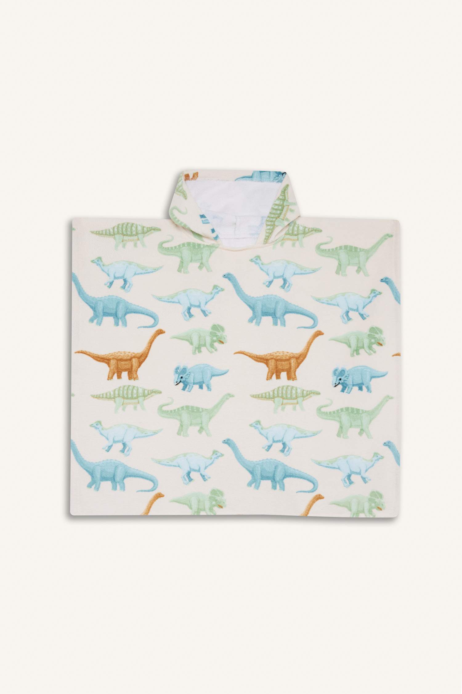 Erkek Çocuk Desenli Pamuklu Panço Havlu