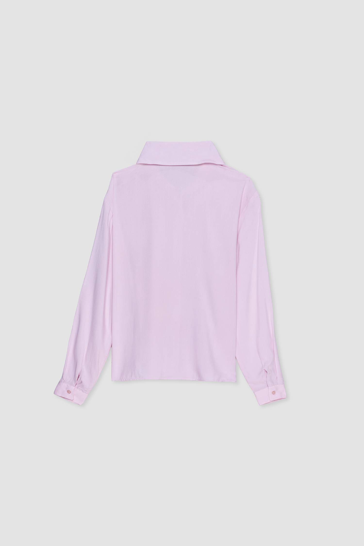 Regular Fit Shirt Collar Long Sleeve Shirt