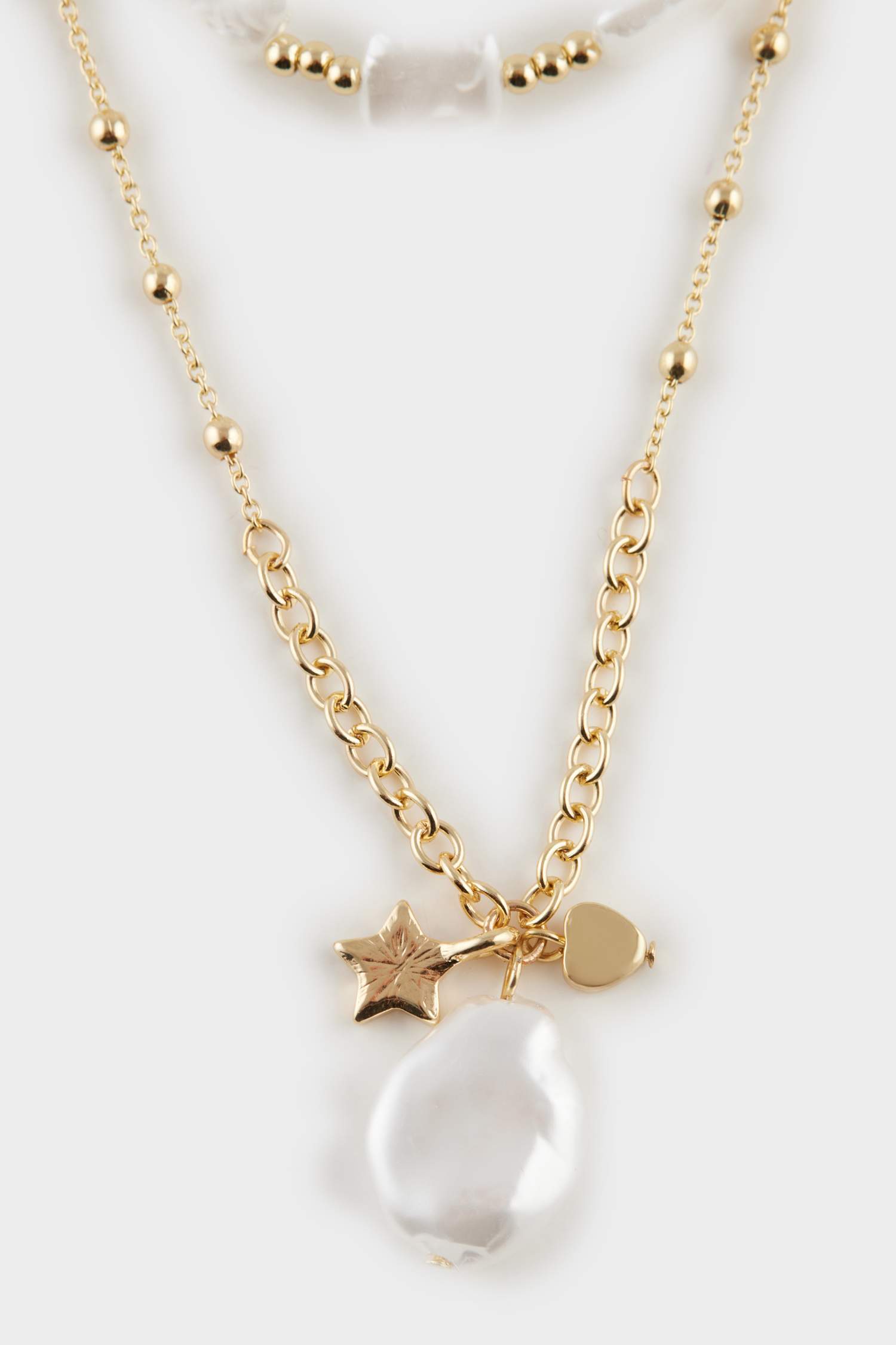 Kadın İncilili 2'li Kolye