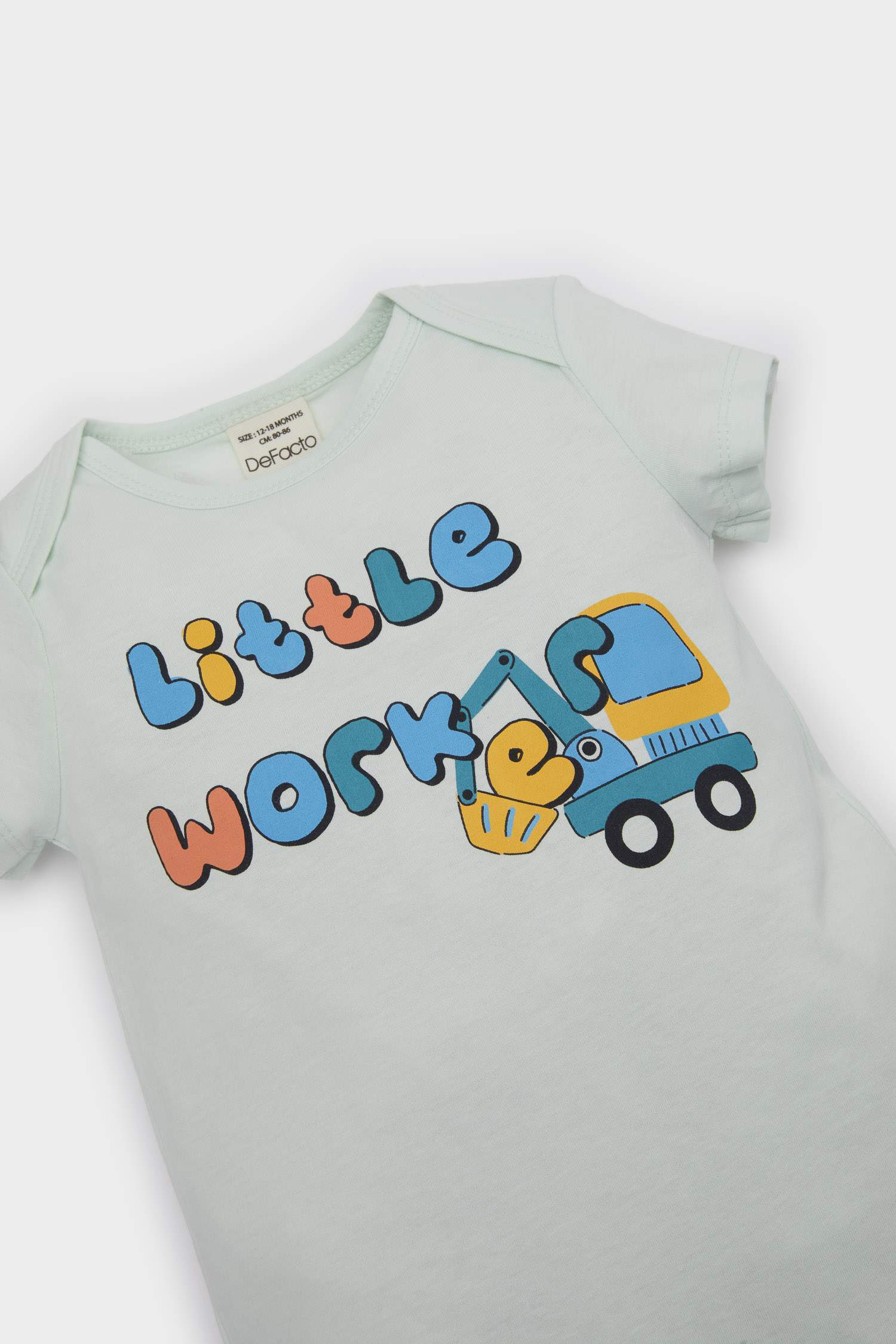 Combinaison en coton à imprimé véhicule pour bébé garçon